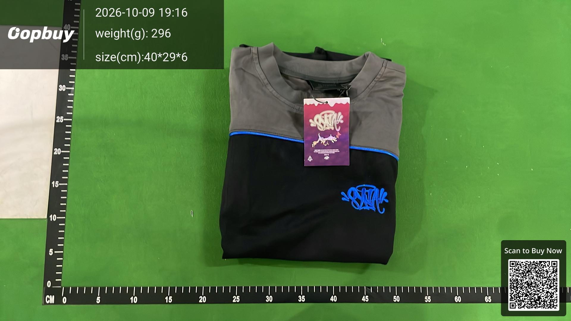 Foto QC 4 de Trapstar T-shirt Contrast Stitch Irongate Logo Black