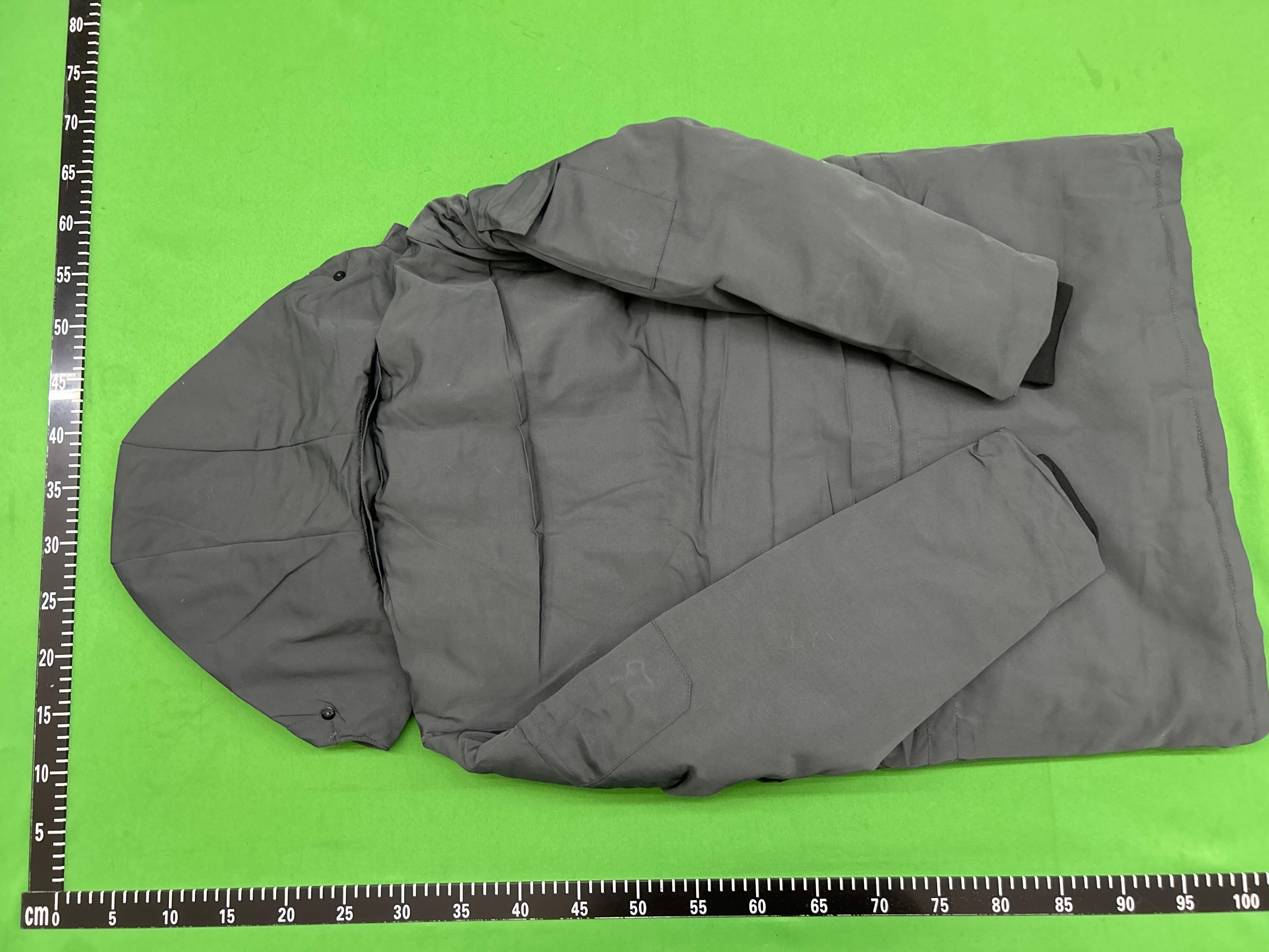 Foto QC 4 de Unbranded Down Jacket Fur Trim Hooded Mid-Length Black