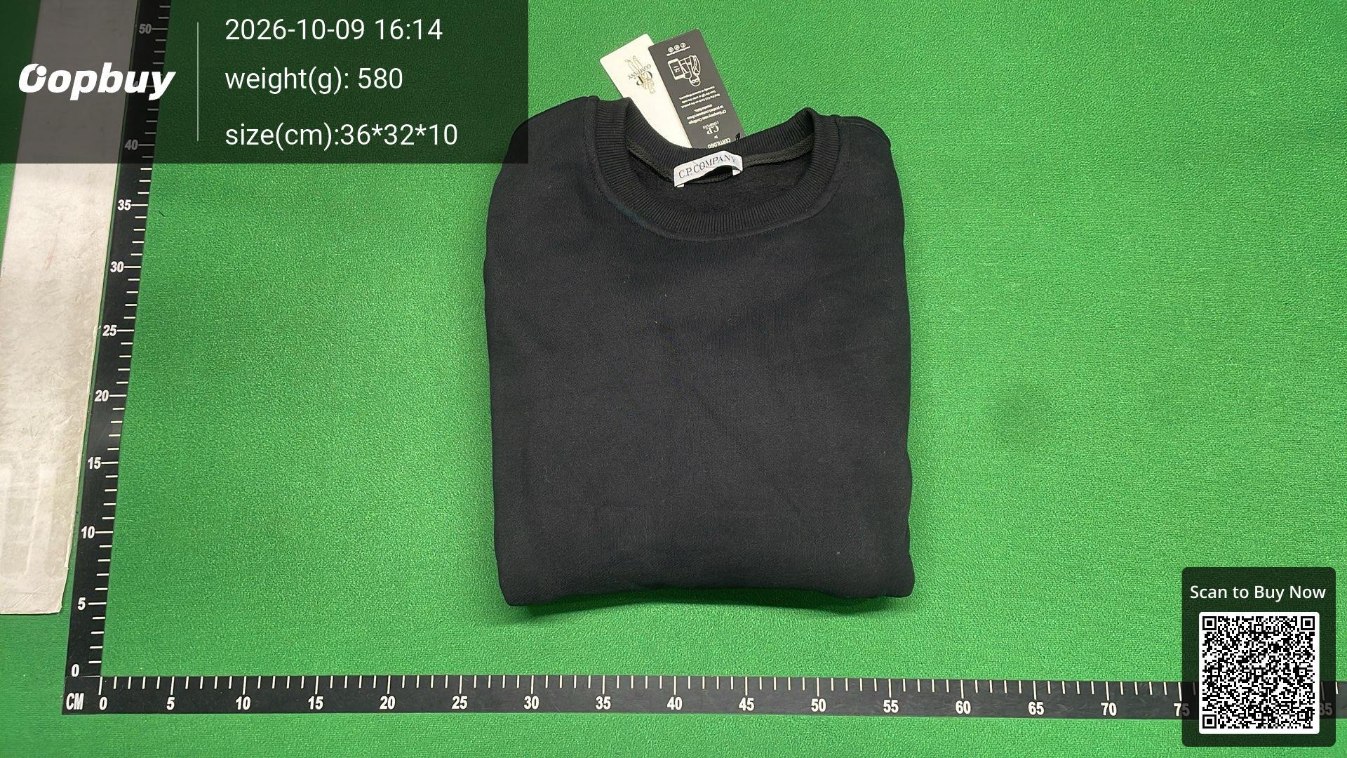 Foto QC 4 de CP Company Goggle Hoodie Zip-Up Logo White
