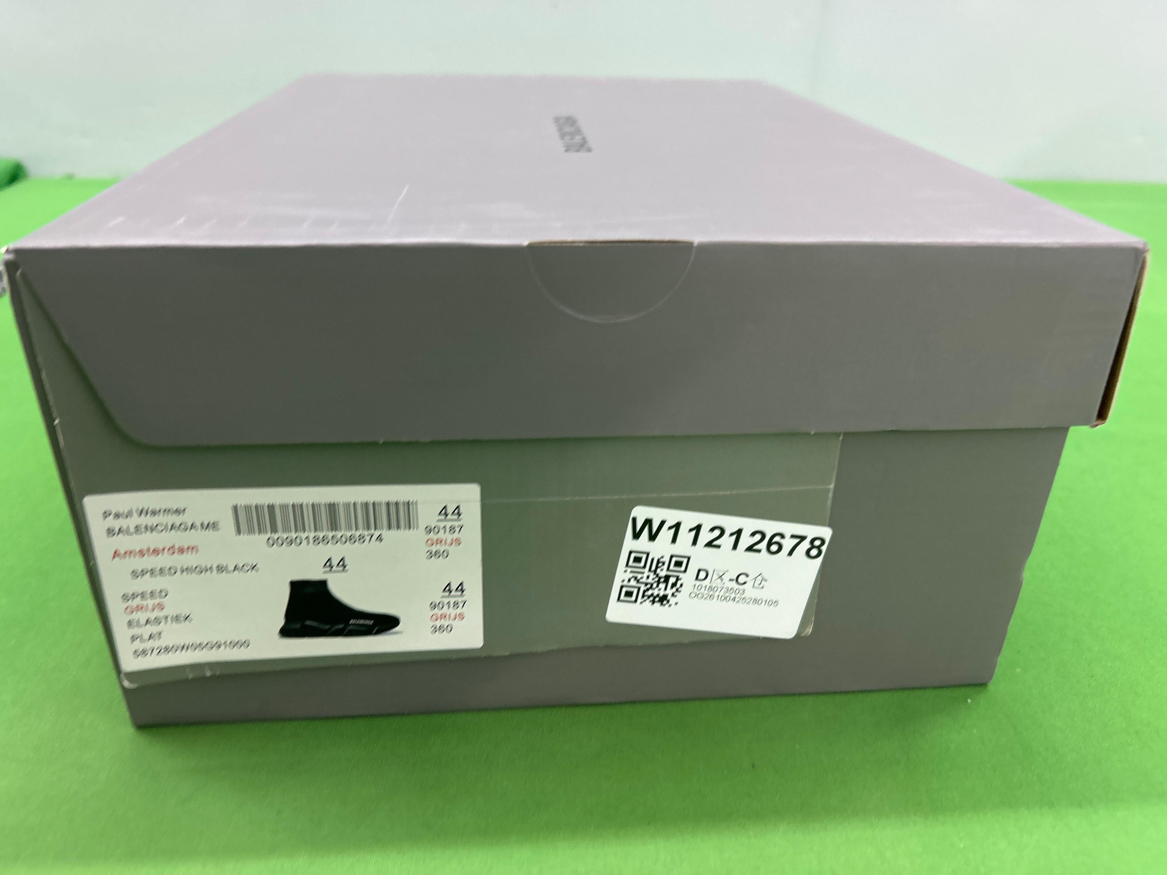 Foto QC 1 de Balenciaga Speed Trainer Black White