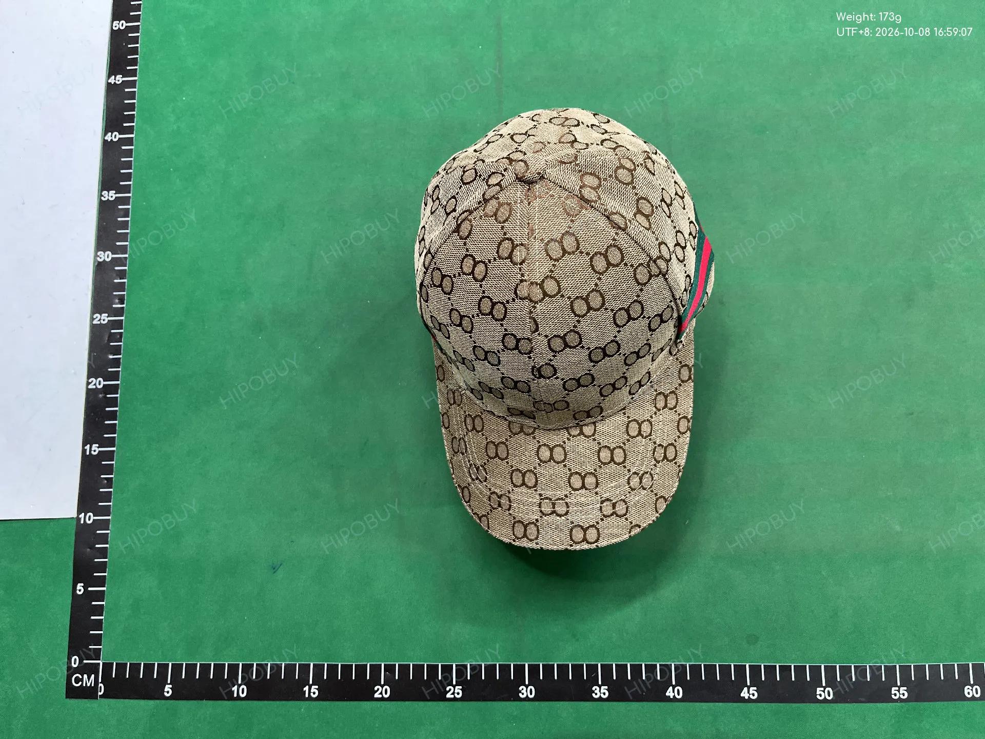 Foto QC 7 de Gucci Original GG Canvas Web Cap Grey