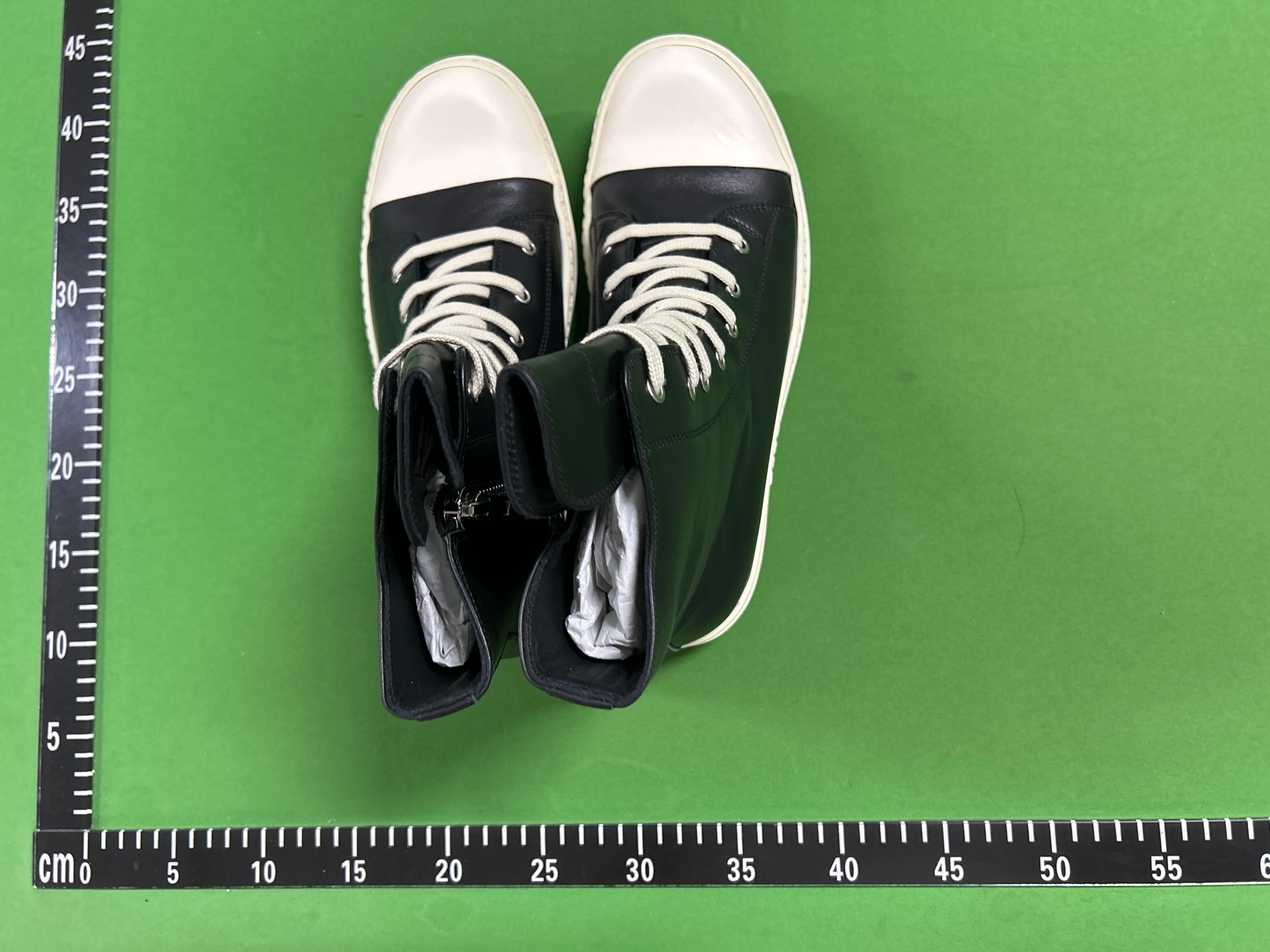 Foto QC 3 de Rick Owens DRKSHDW Hexagram High Black White DU02A3805-DQ