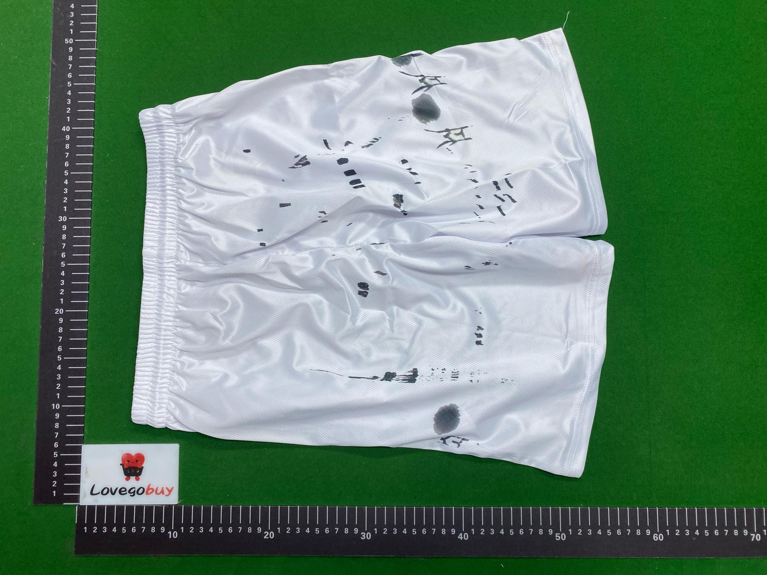 Foto QC 6 de Eric Emanuel BAPE Basic Basketball Shorts Mesh Purple