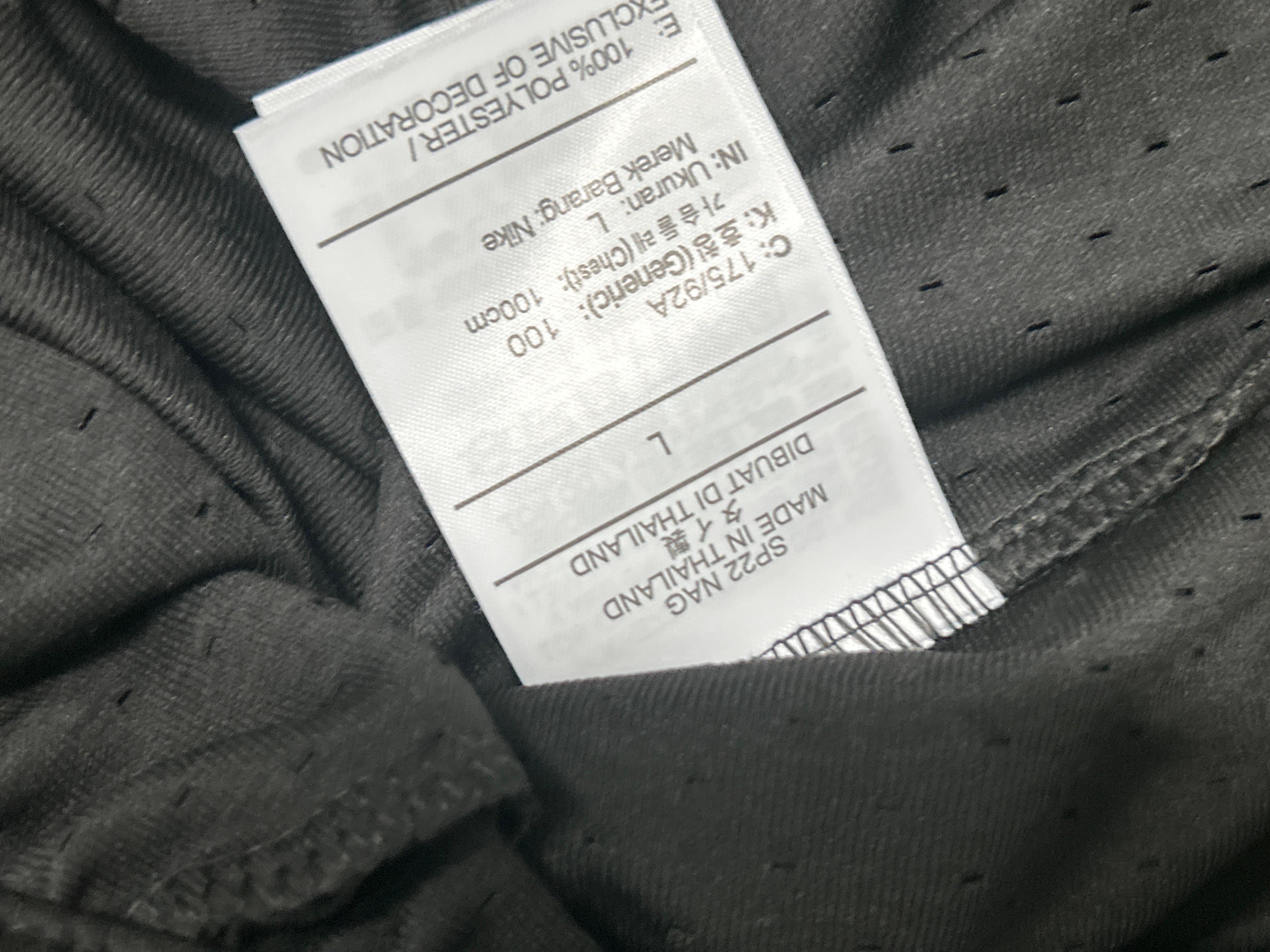 Foto QC 2 de Jordan Diamond Basketball Shorts Mesh Black Blue
