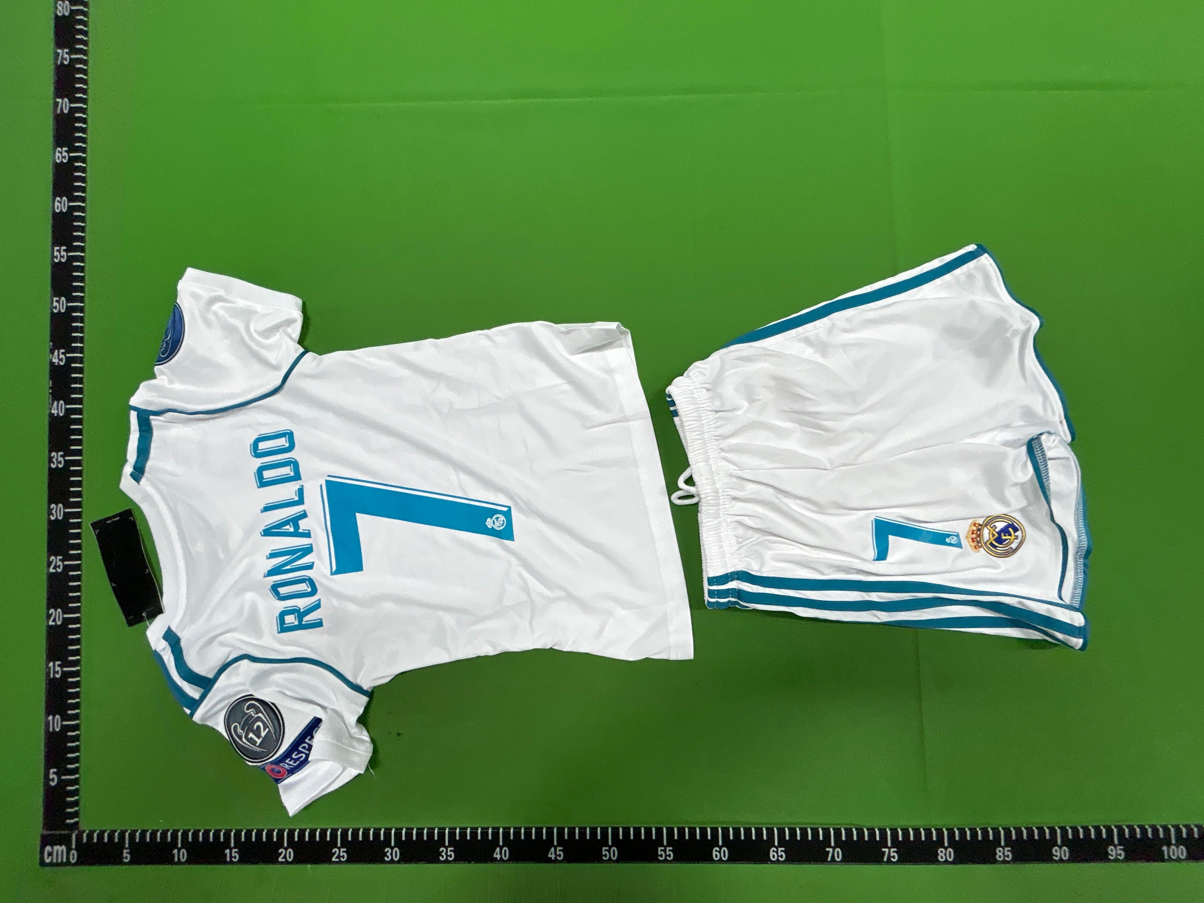 Foto QC 8 de adidas x Real Madrid Retro 2004/05 Beckham #23 Home Kids Jersey Set White