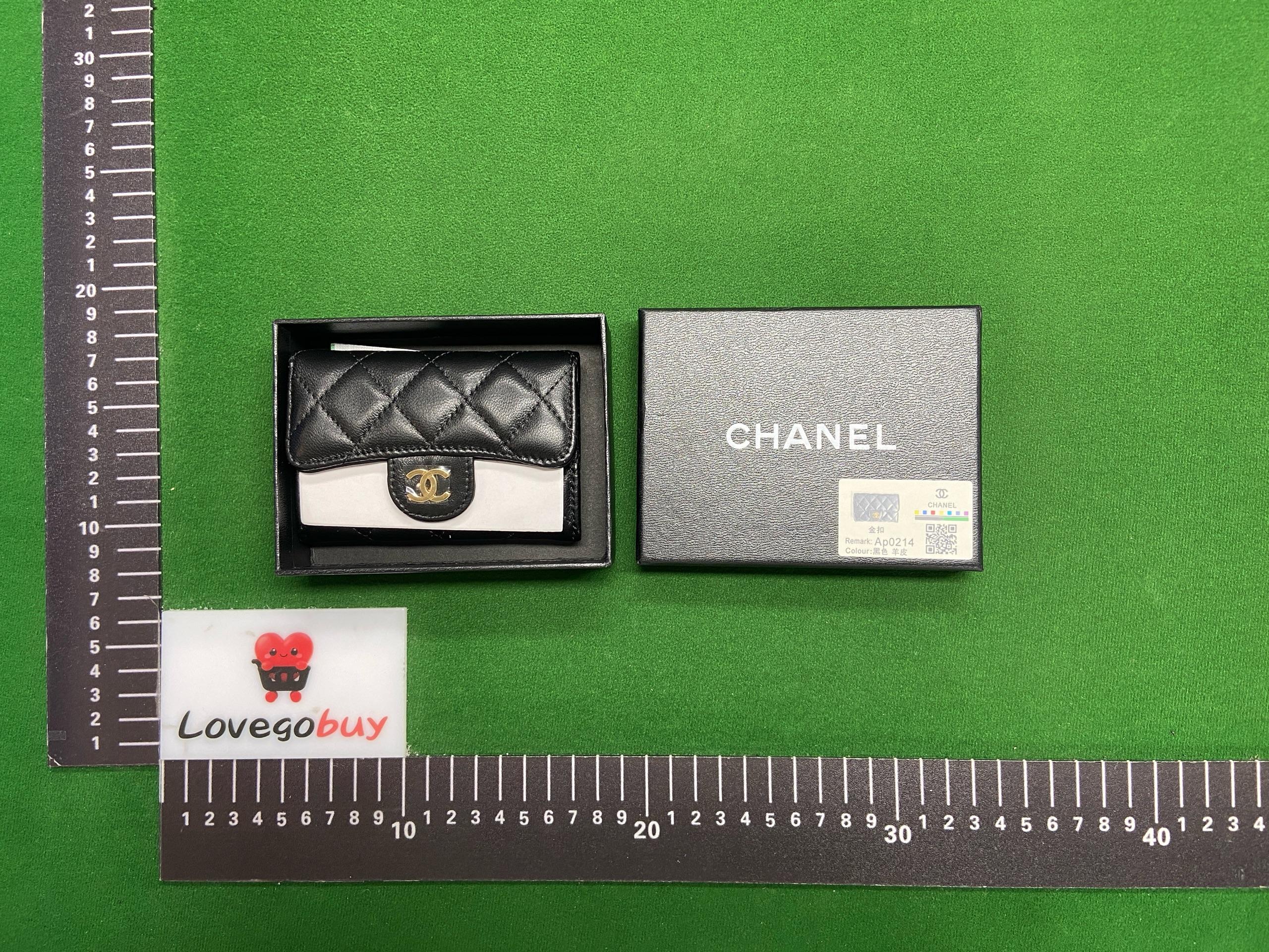 Foto QC 1 de Chanel Classic Card Holder Quilted Caviar Black