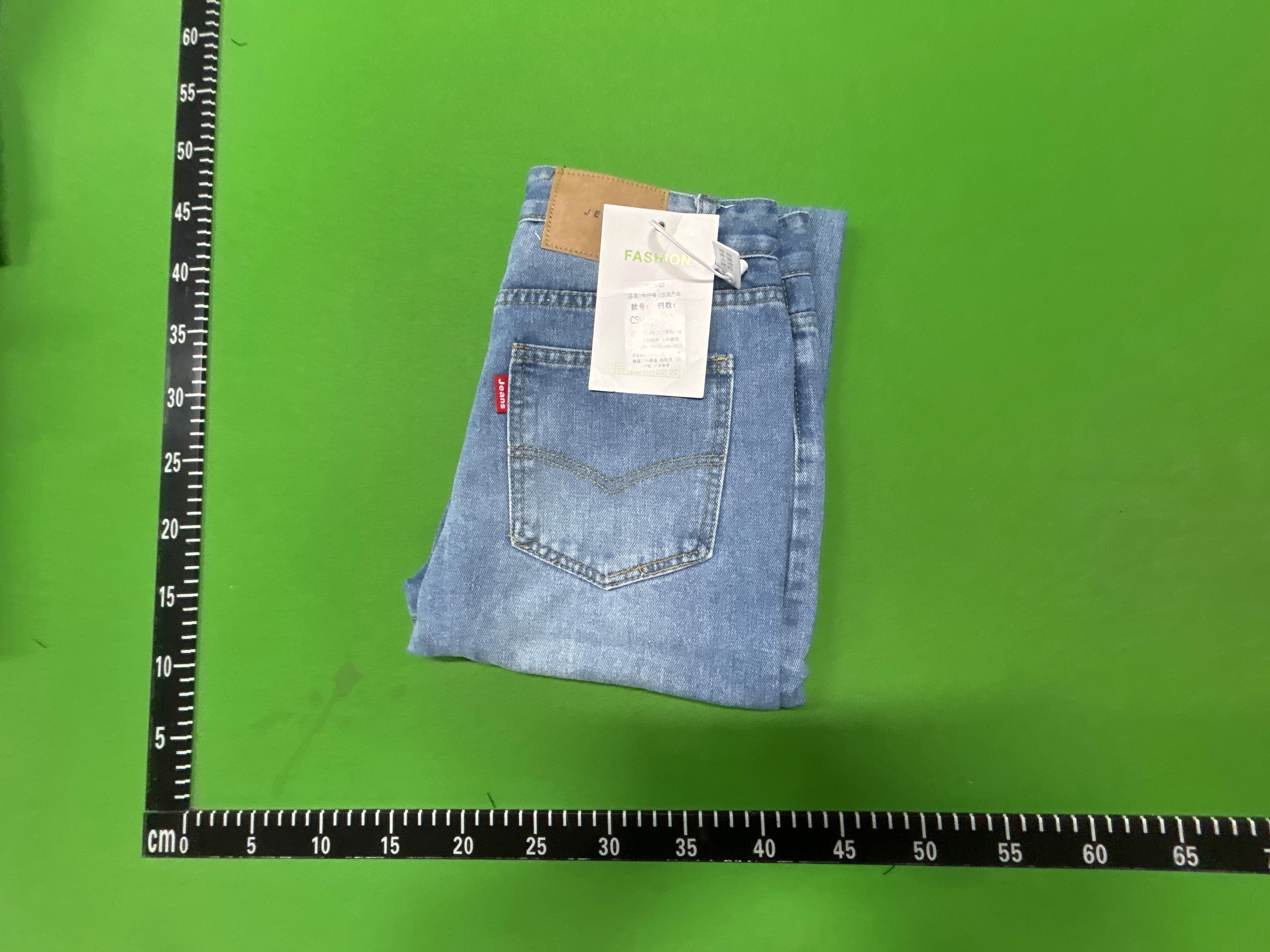 Foto QC 1 de Jeans Clean Fit Micro Flared Snow Wash Blue