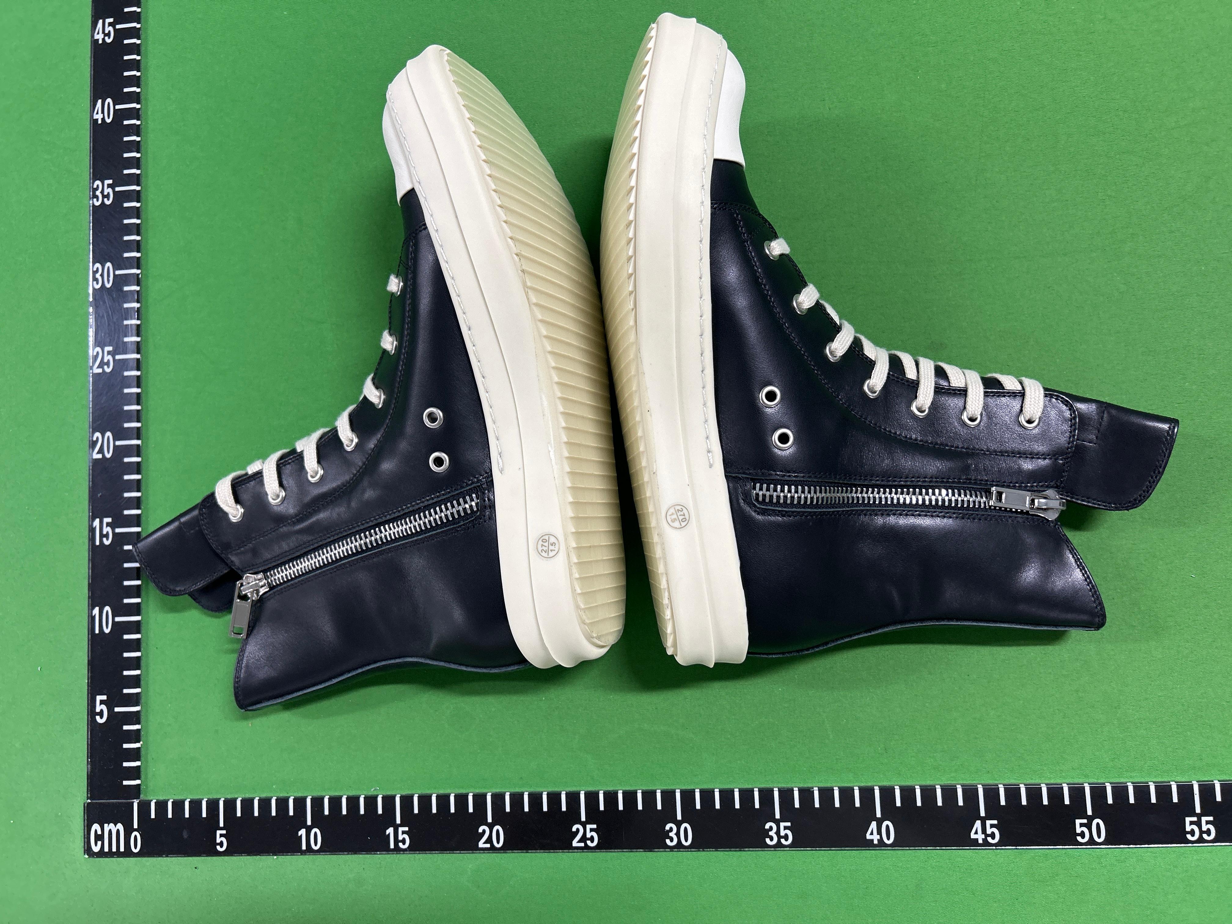 Foto QC 5 de Rick Owens DRKSHDW Hexagram High Black White DU02A3805-DQ