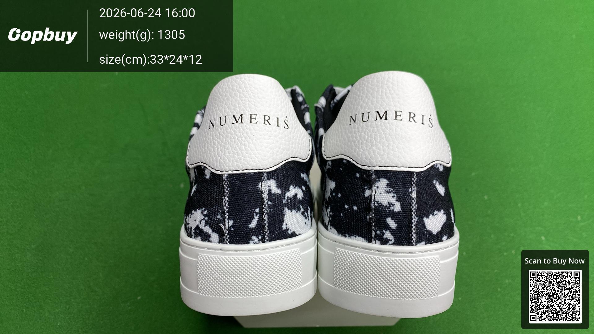 Foto QC 3 de Maison Mihara Yasuhiro Peterson OG Sole Low Black White A01FW702-BLK