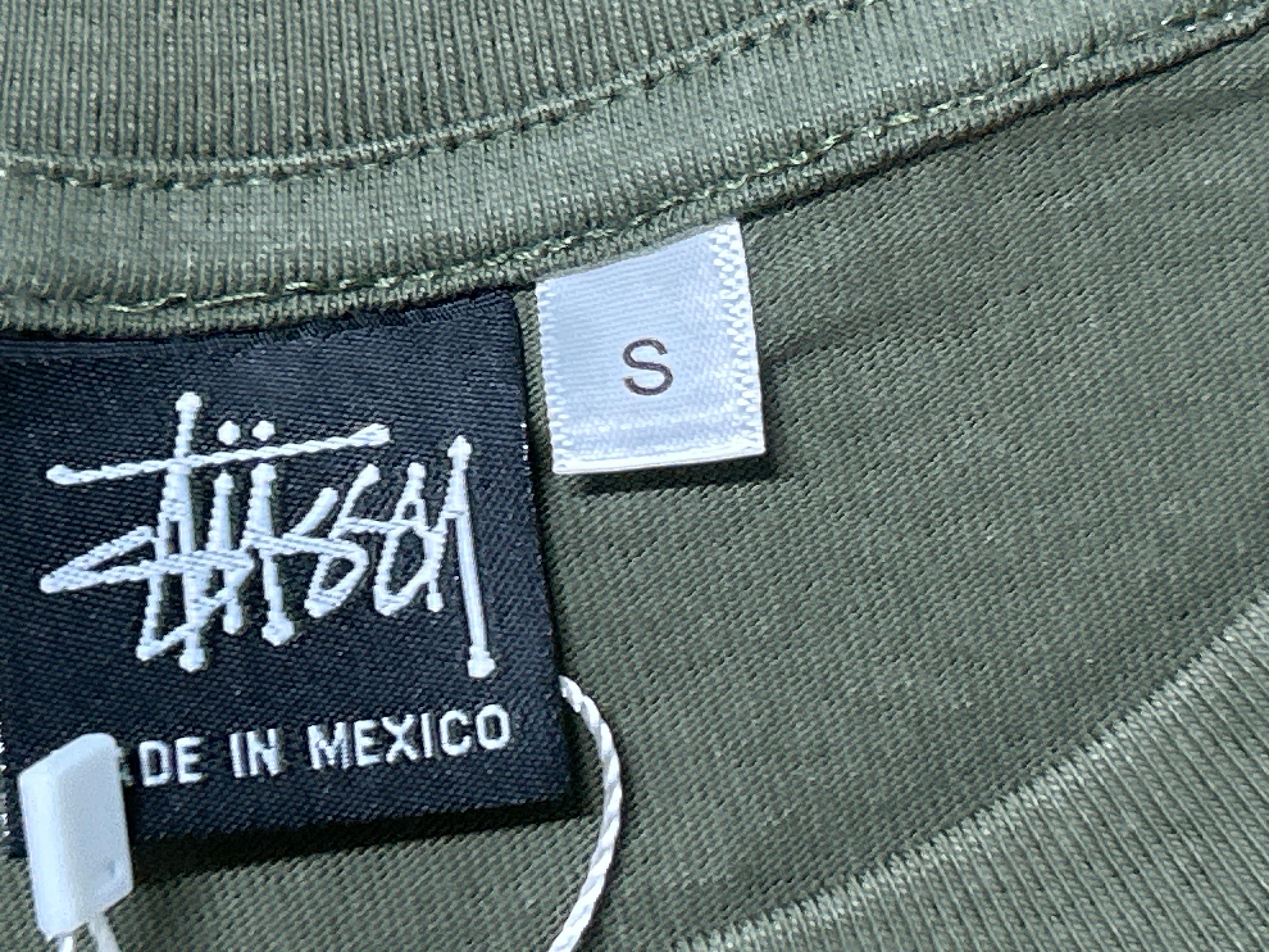 Foto QC 2 de Stussy T-shirt Built Tough Dice Light Green