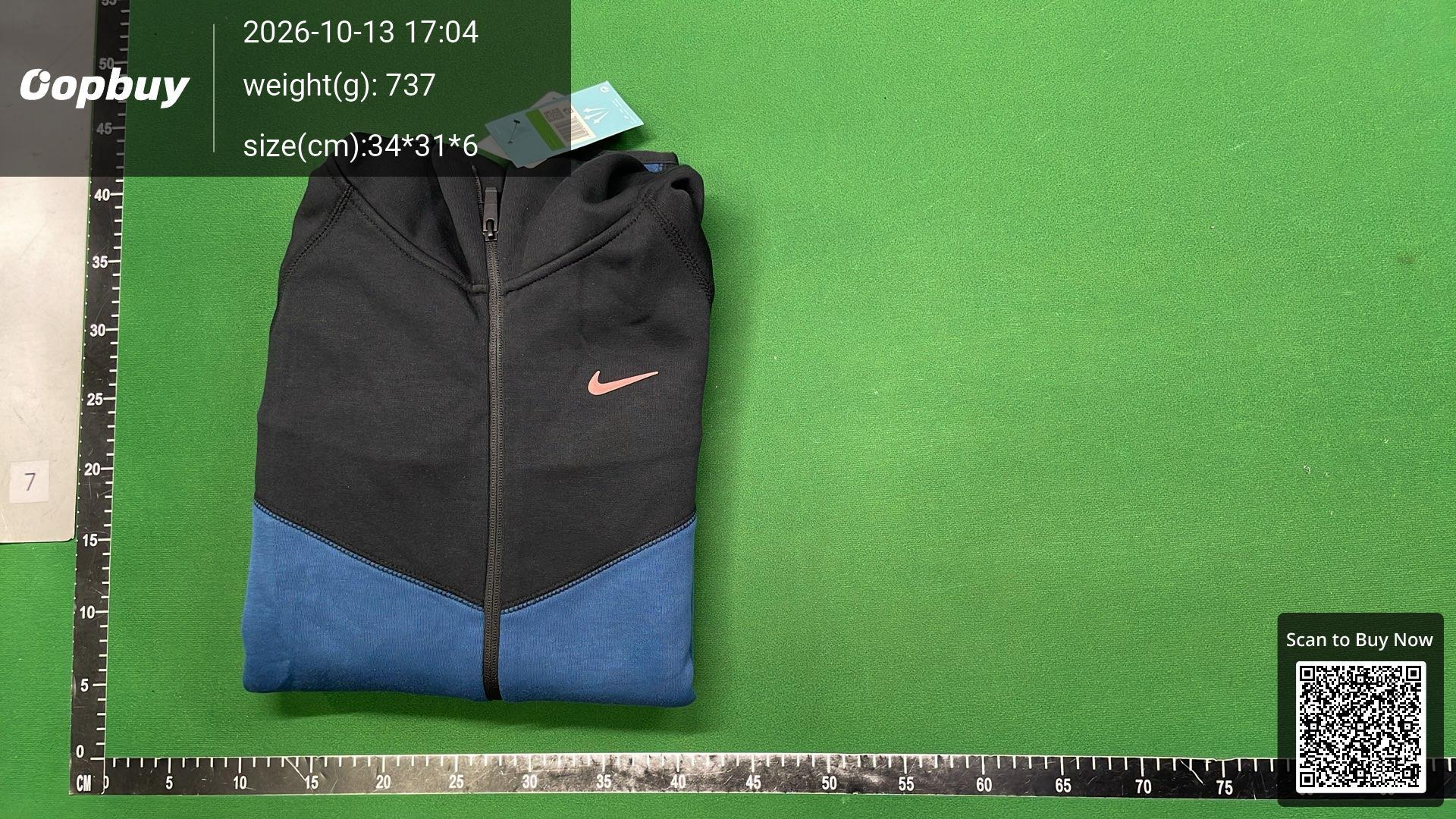 Foto QC 4 de Nike NOCTA Tech Fleece Hooded Jacket Cobalt Bliss
