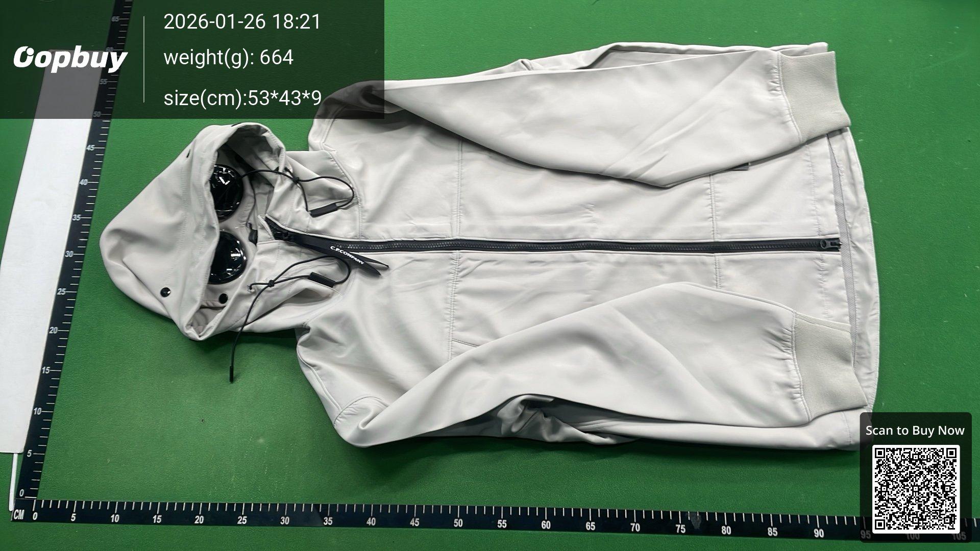 Foto QC 2 de C.P. Company Heavy Chrome-R Goggle Jacket Black