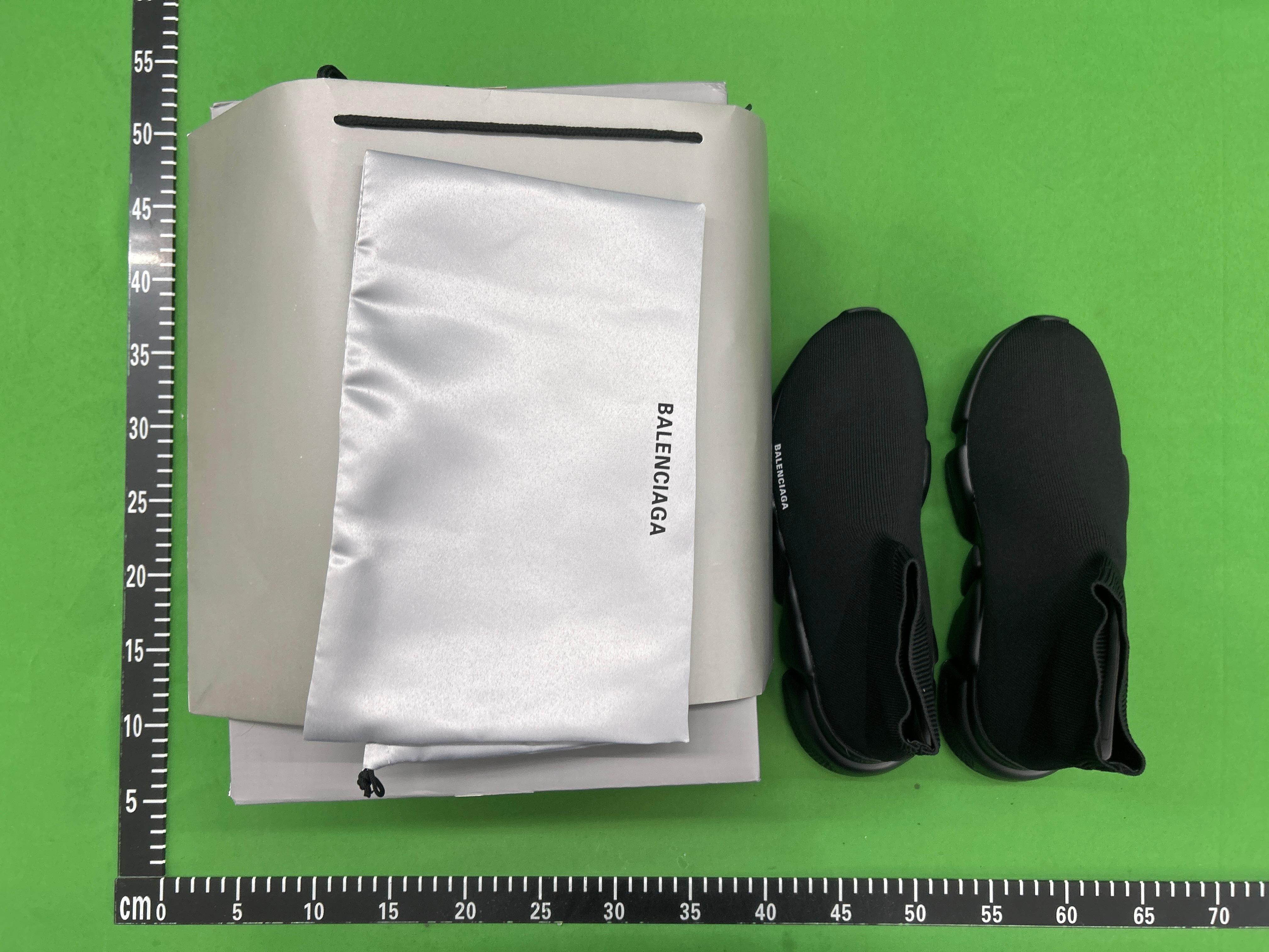 Foto QC 3 de Balenciaga Speed Trainer Black White