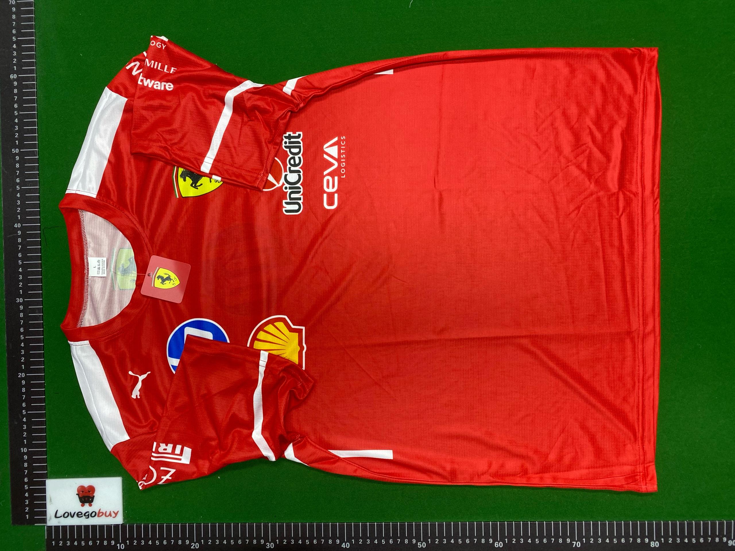 Foto QC 6 de Oracle x Red Bull Racing 2026 F1 Racing Jersey Black Red