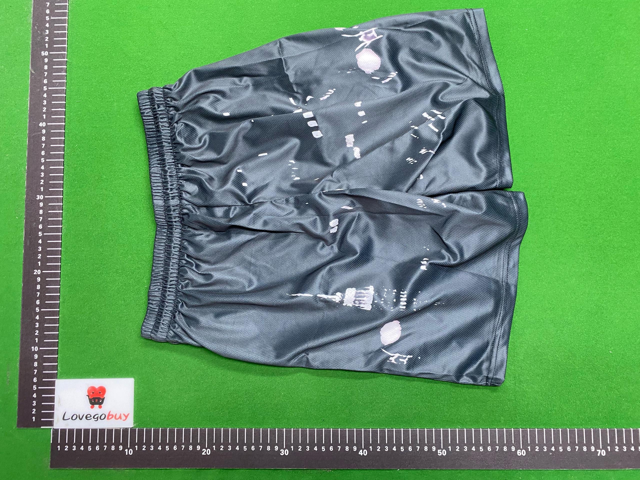 Foto QC 3 de Eric Emanuel BAPE Basic Basketball Shorts Mesh Purple
