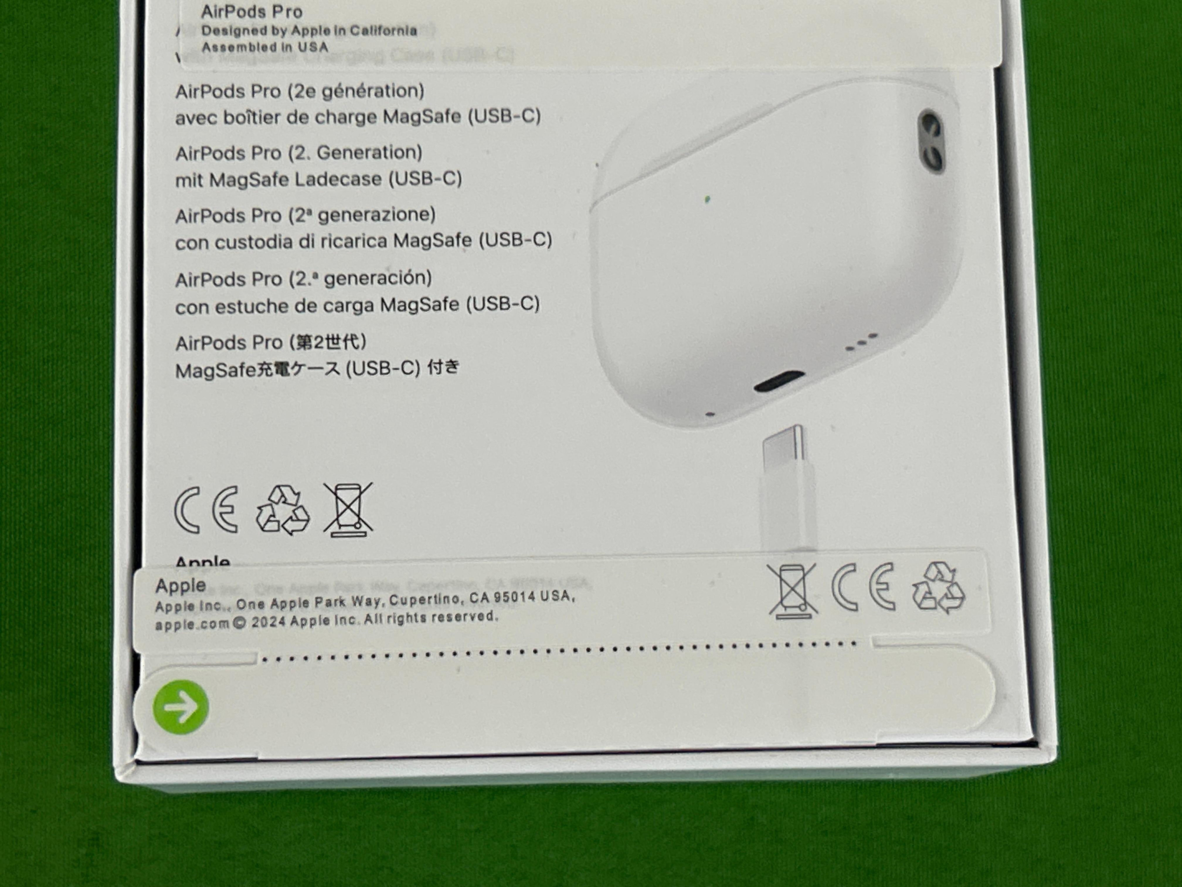 Foto QC 3 de Apple AirPods Pro (2nd Generation) Wireless Earphones for iPhone White