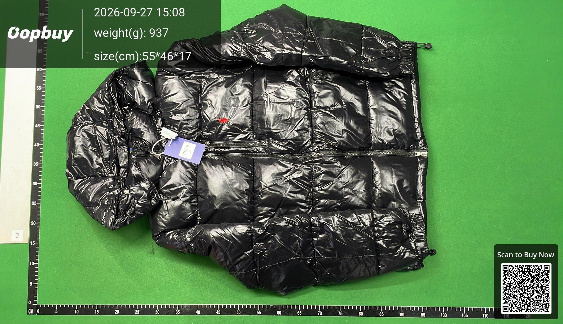 Foto QC 2 de Burberry Puffer Jacket Down Black