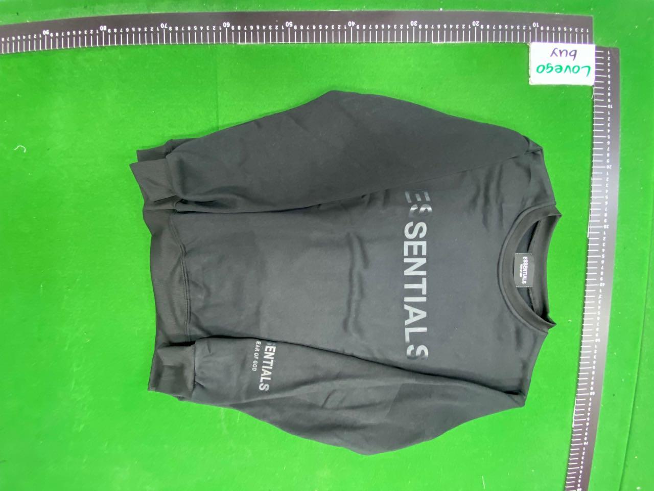Foto QC 7 de Fear of God Essentials Crewneck Sweater Fleece Orange