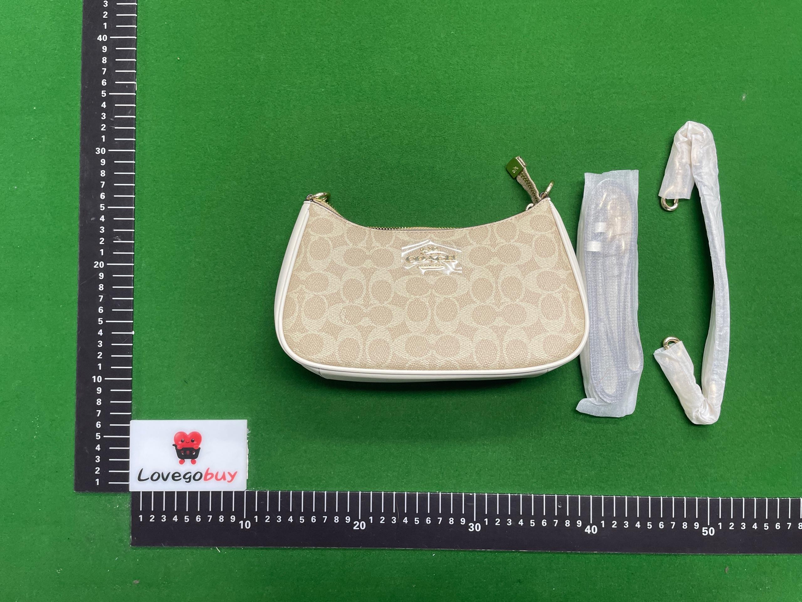 Foto QC 2 de Coach Rowan Satchel Mini Signature Canvas Brown