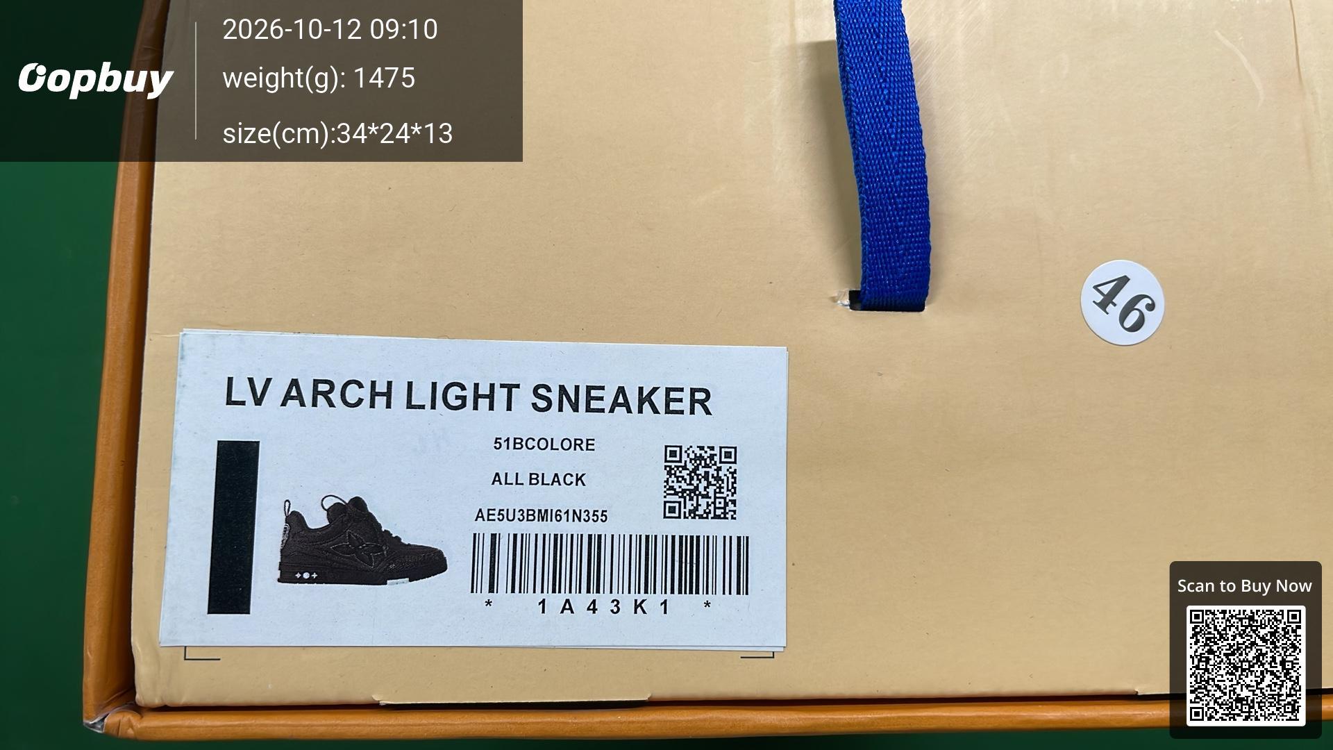 Foto QC 7 de Louis Vuitton LV Skate Sneaker Mesh Leather Green Light Green