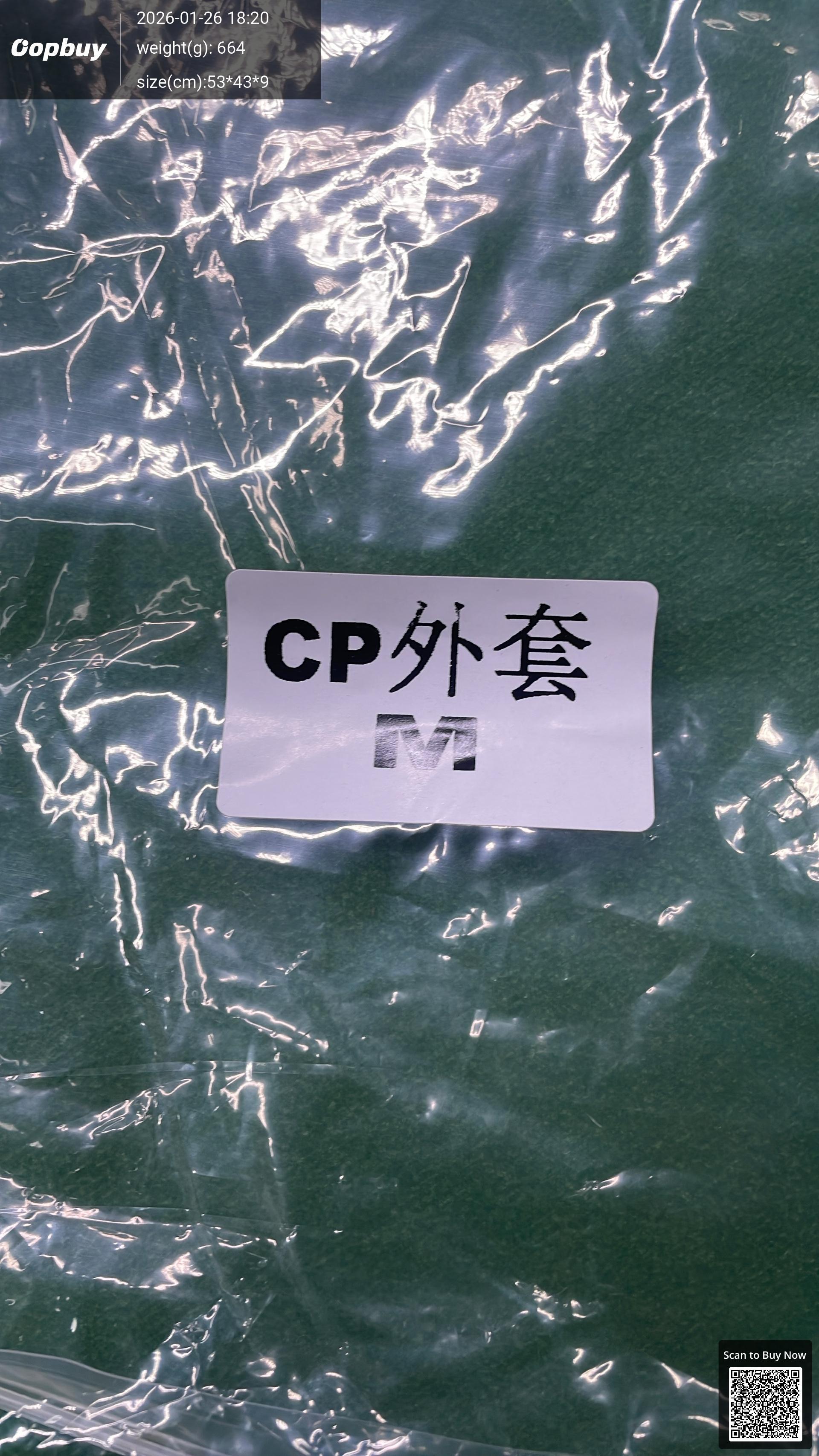 Foto QC 1 de C.P. Company Heavy Chrome-R Goggle Jacket Black