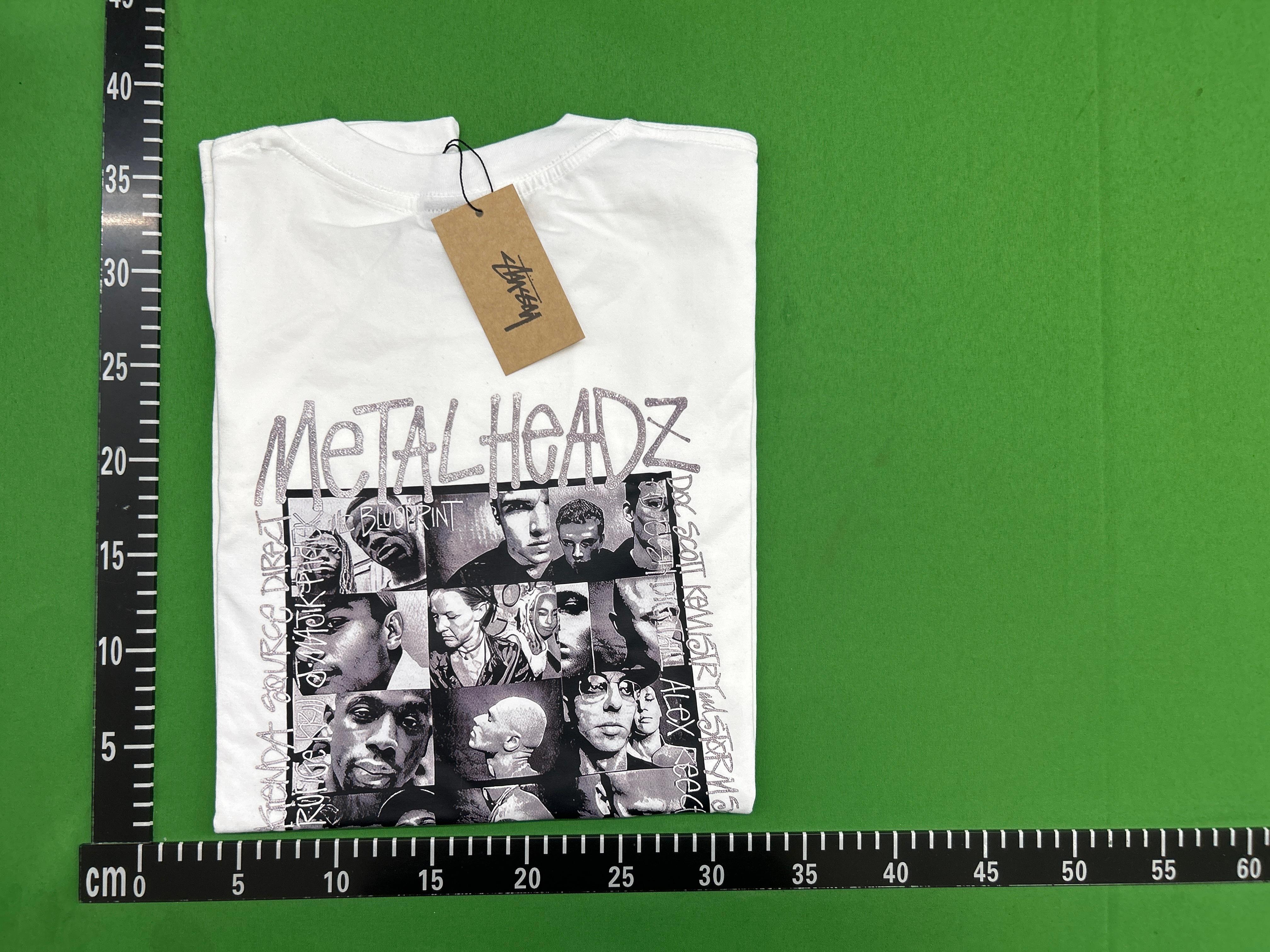Foto QC 1 de Stussy Built in USA Made for the World T-shirt White