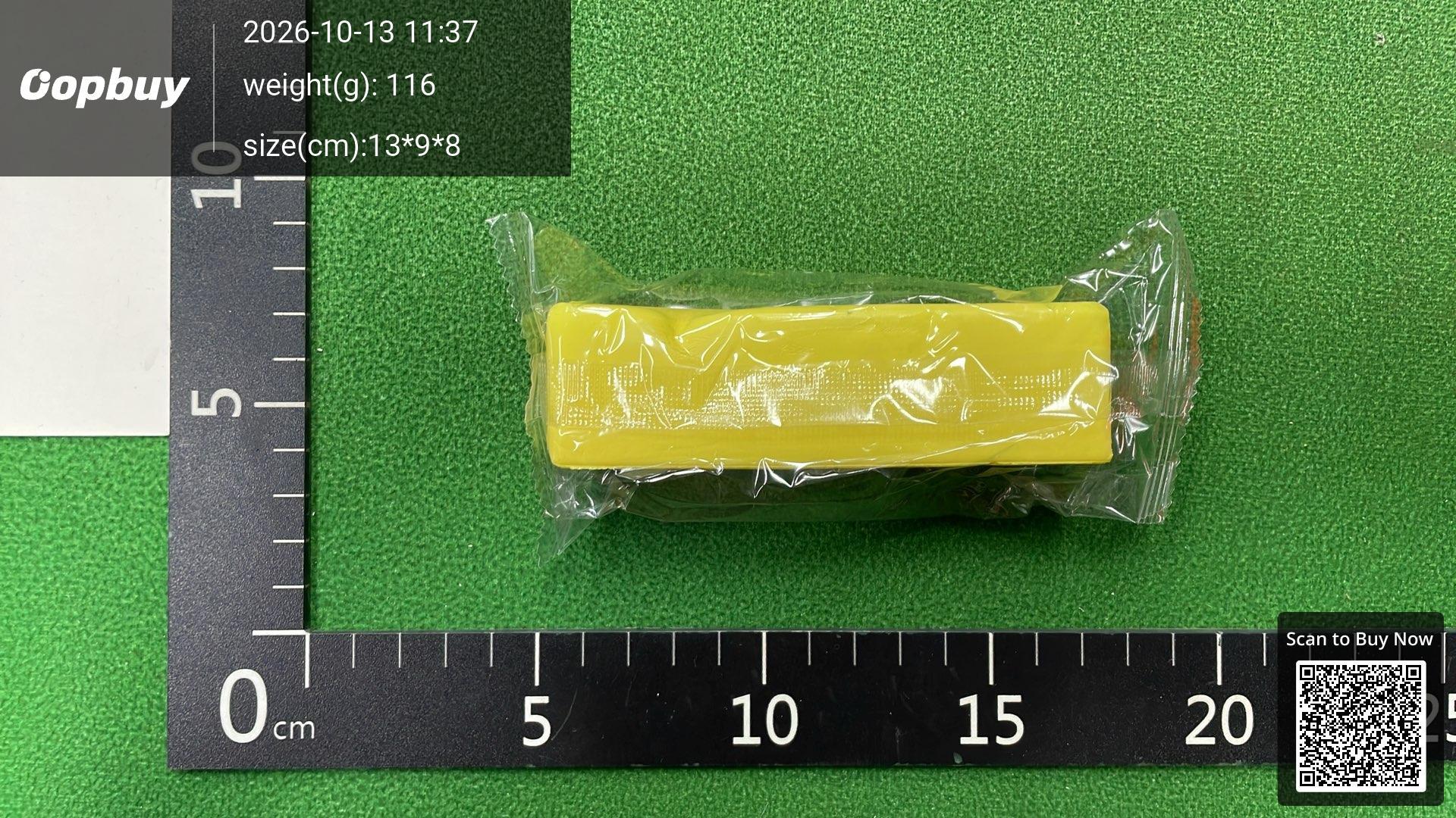 Foto QC 5 de Unbranded Butter Squishy 4oz Salted Butter Stick PU Foam Slow Rising Squishy Toy