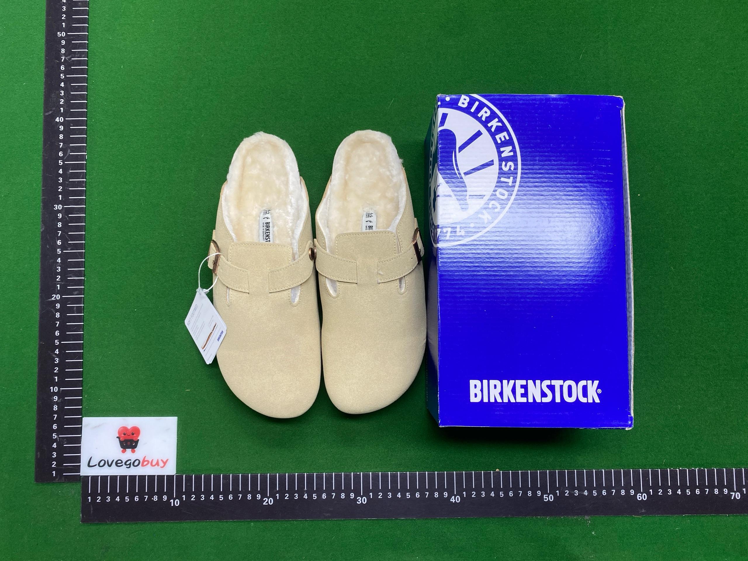 Foto QC 2 de Birkenstock Boston Suede Shearling Mocha