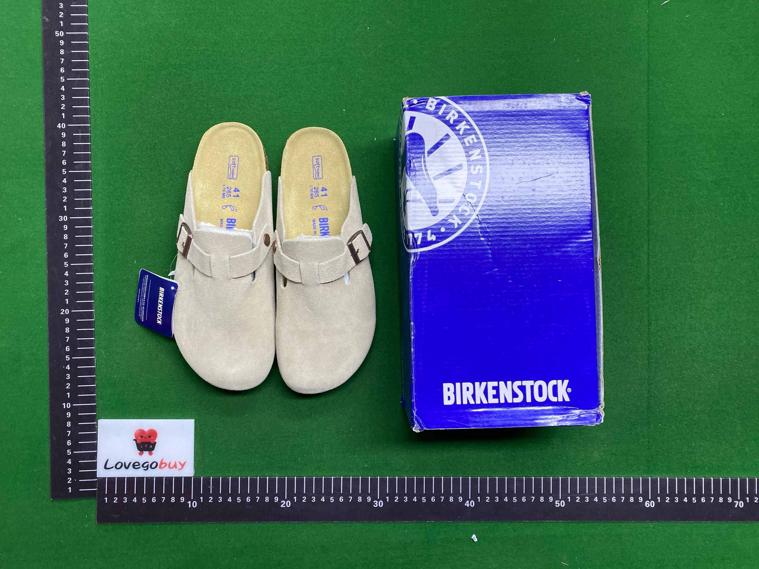 Foto QC 6 de Birkenstock Boston Suede Shearling Mocha