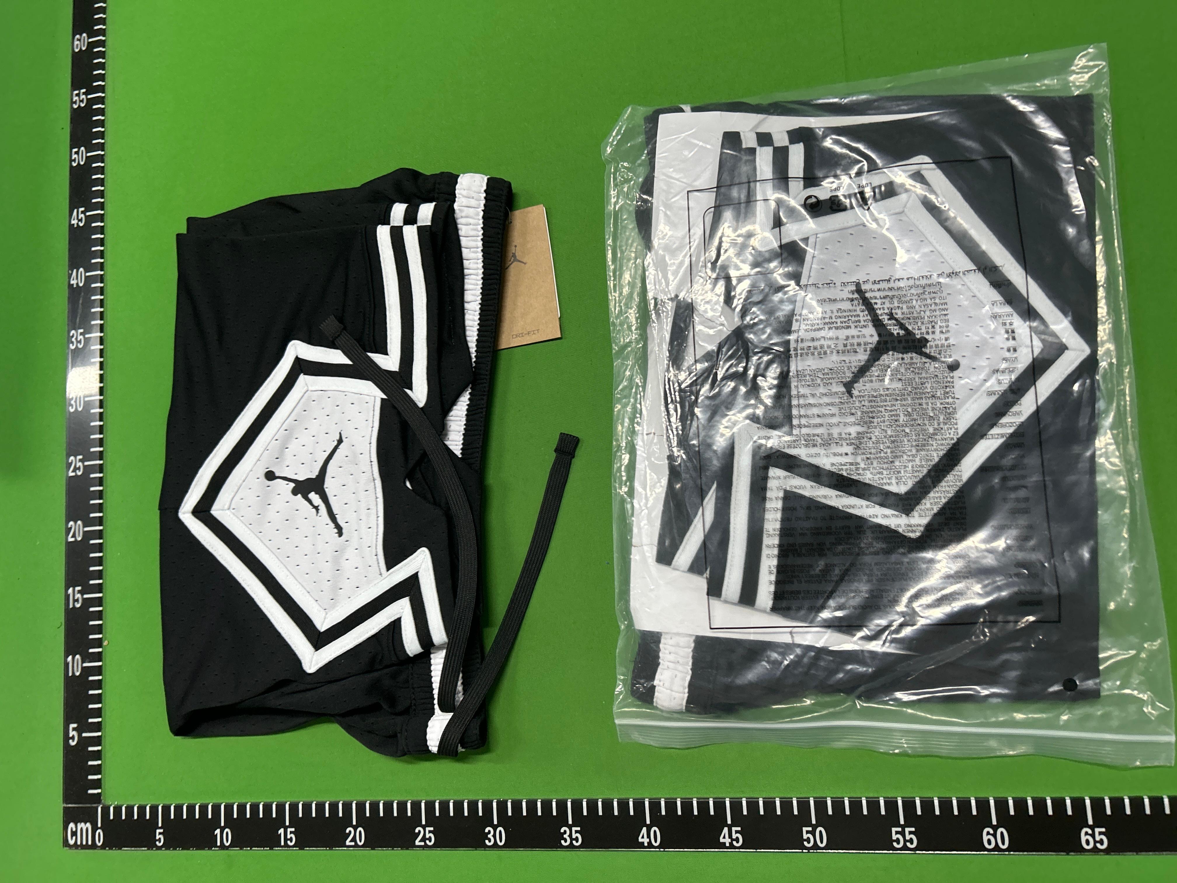 Foto QC 5 de Jordan Diamond Basketball Shorts Mesh Black Blue