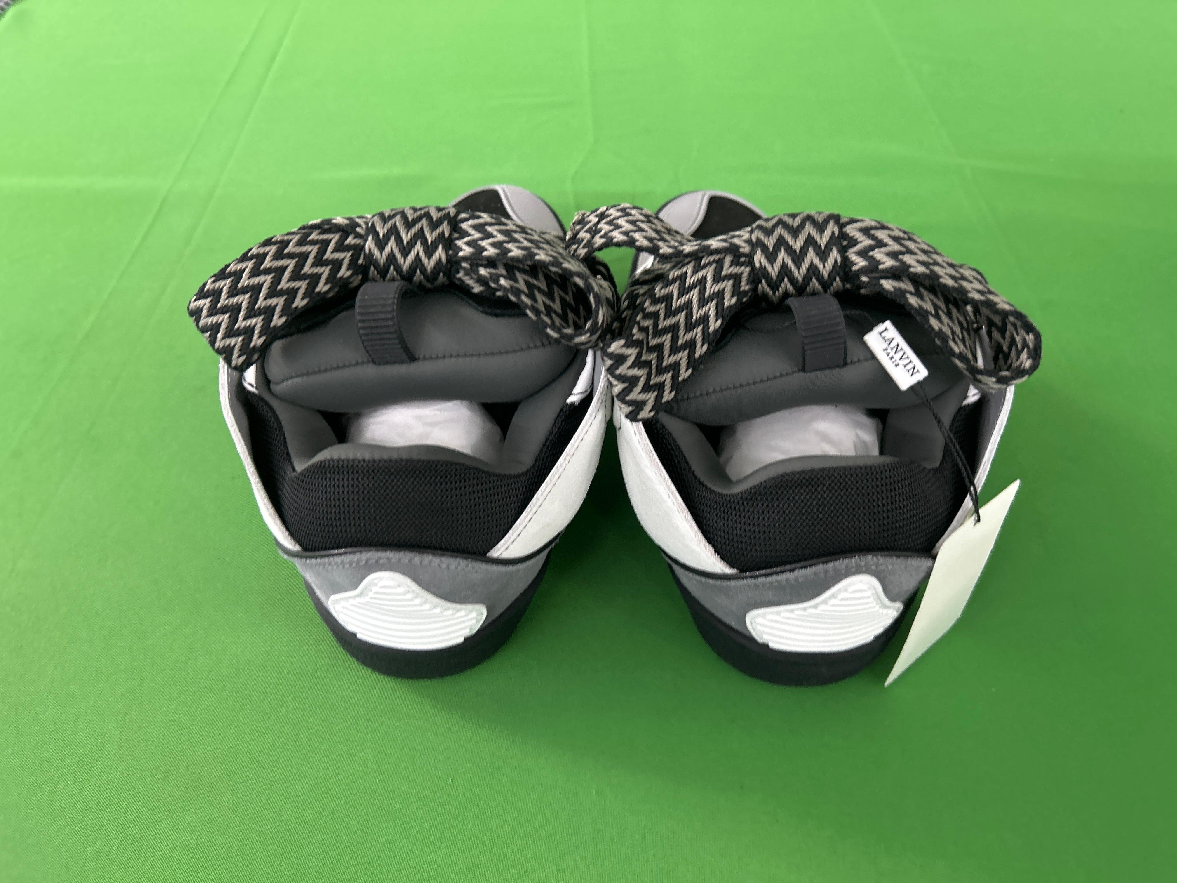 Foto QC 3 de Lanvin Curb Low White Blue