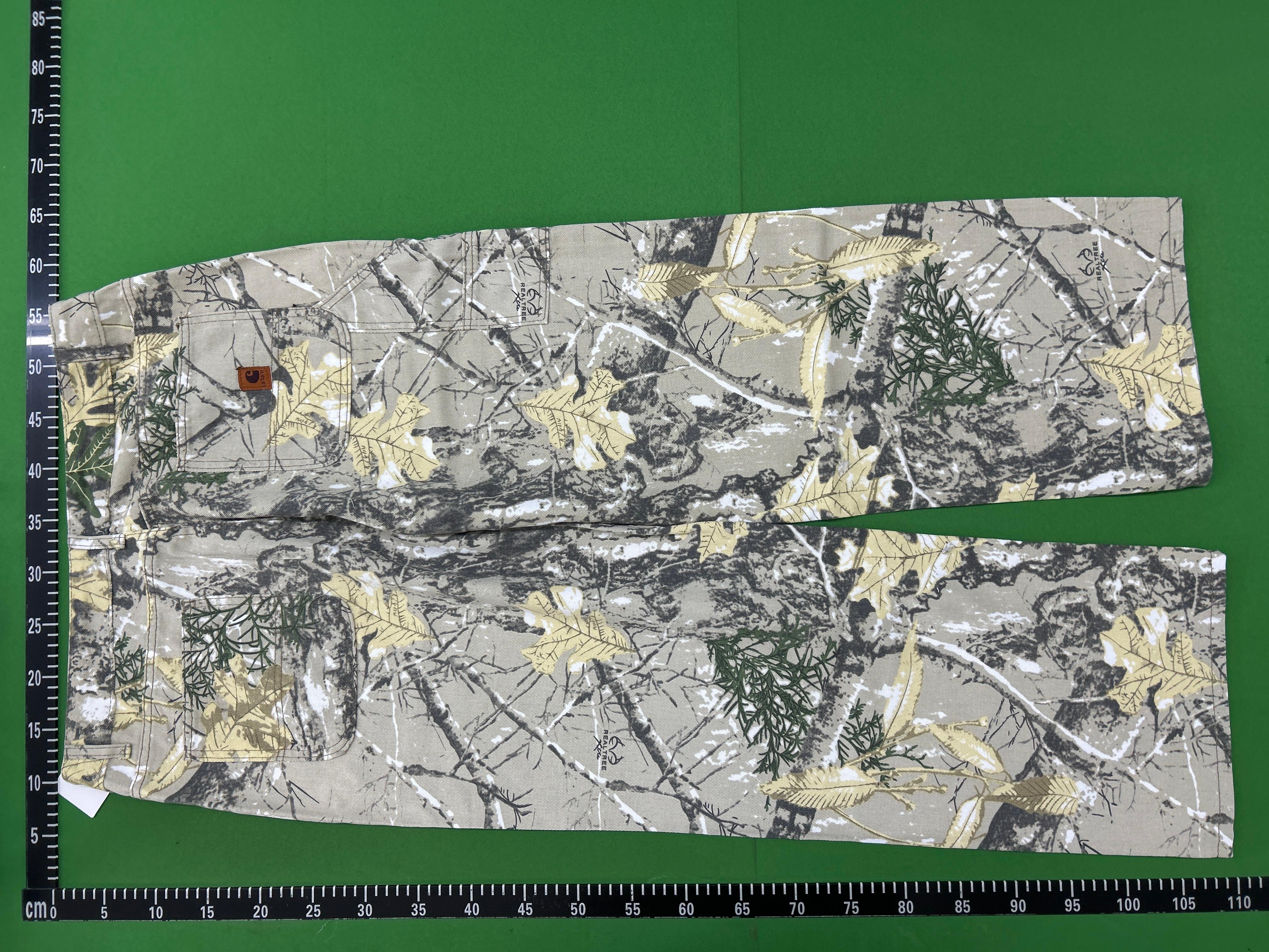 Foto QC 7 de Carhartt Jeans Wide-Leg Straight Washed Tree Camo