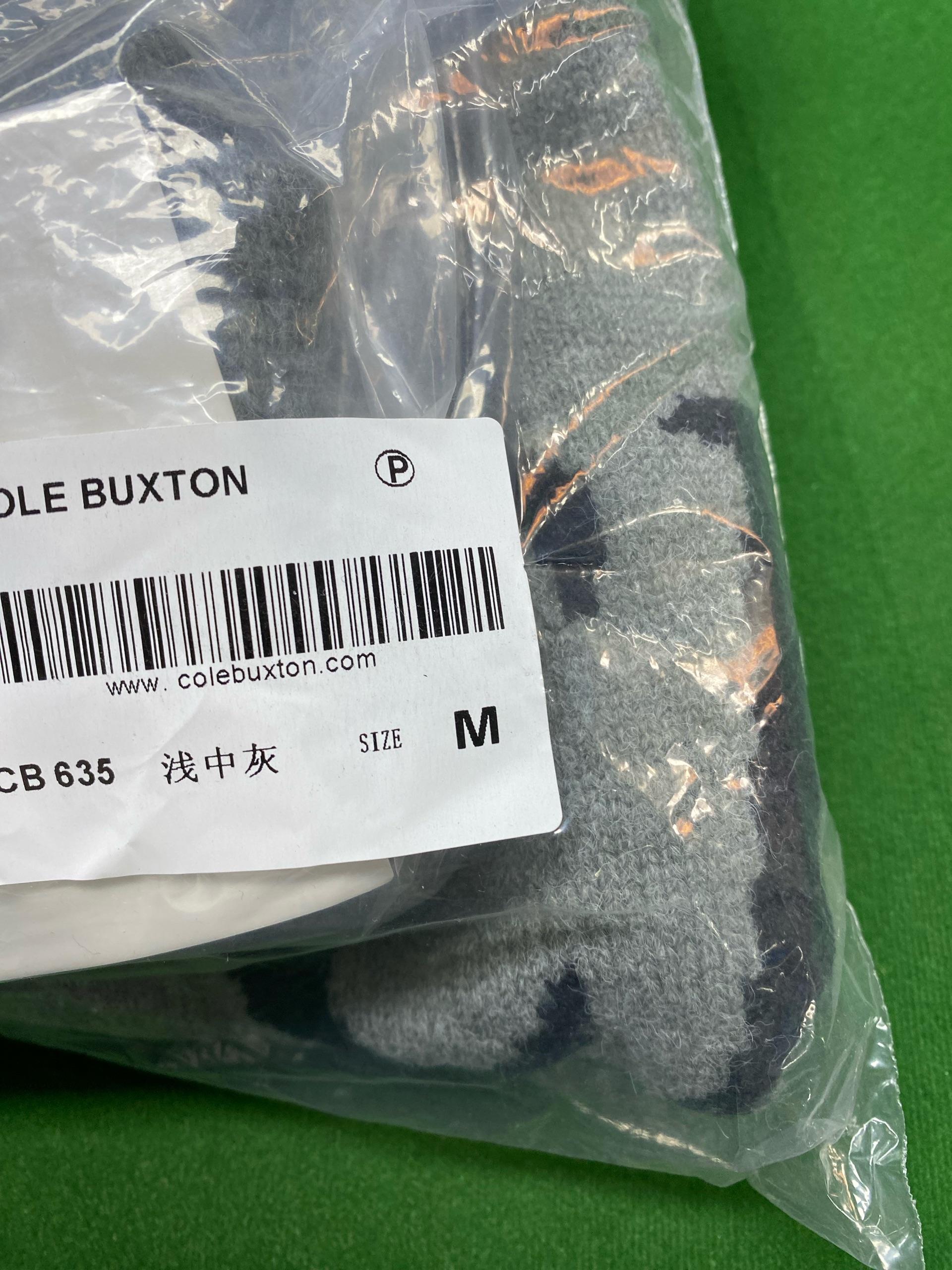 Foto QC 6 de Cole Buxton Crewneck Sweater Jacquard Logo Black