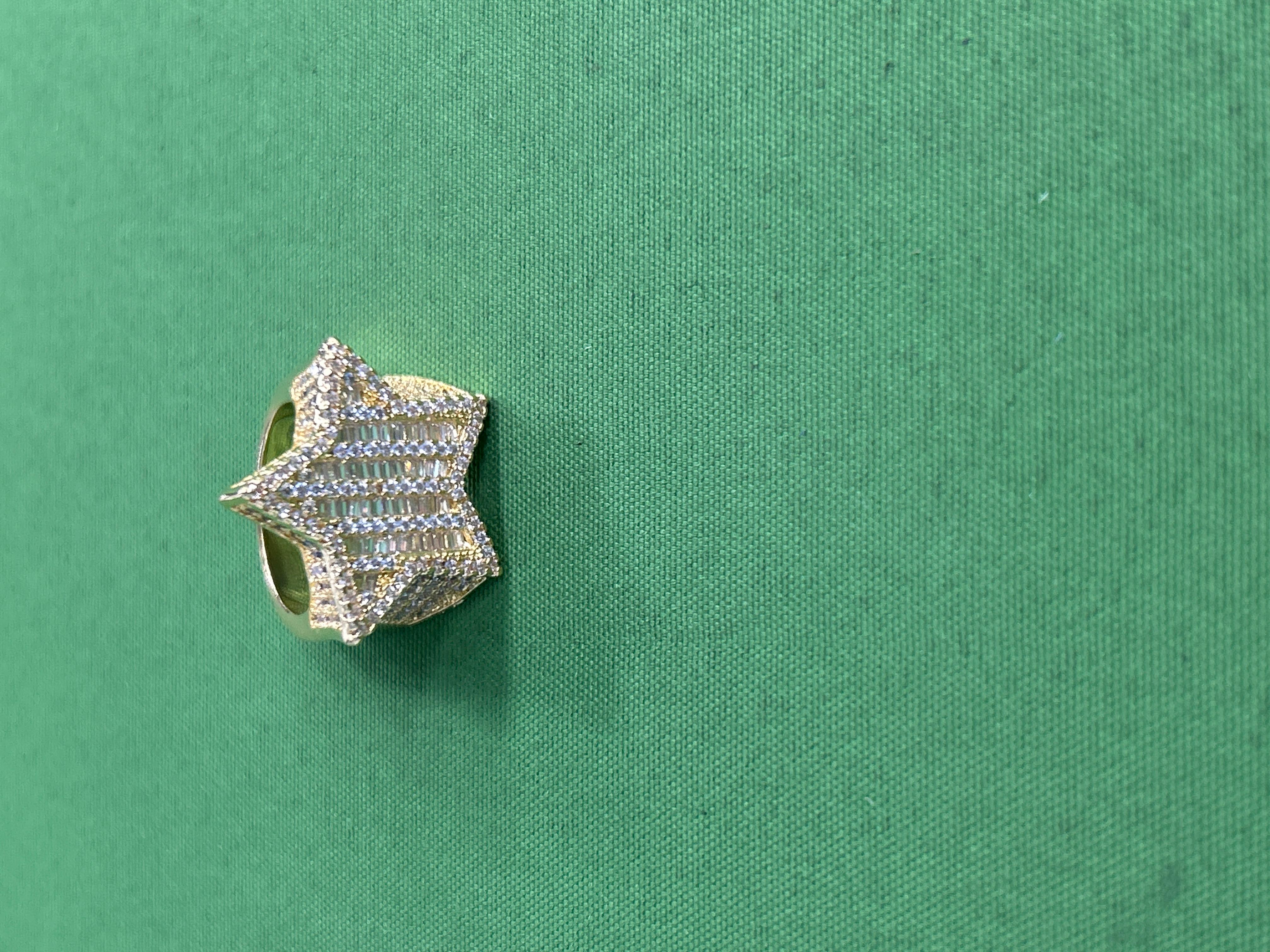 Foto QC 2 de Other Ring Metal Zircon Silver