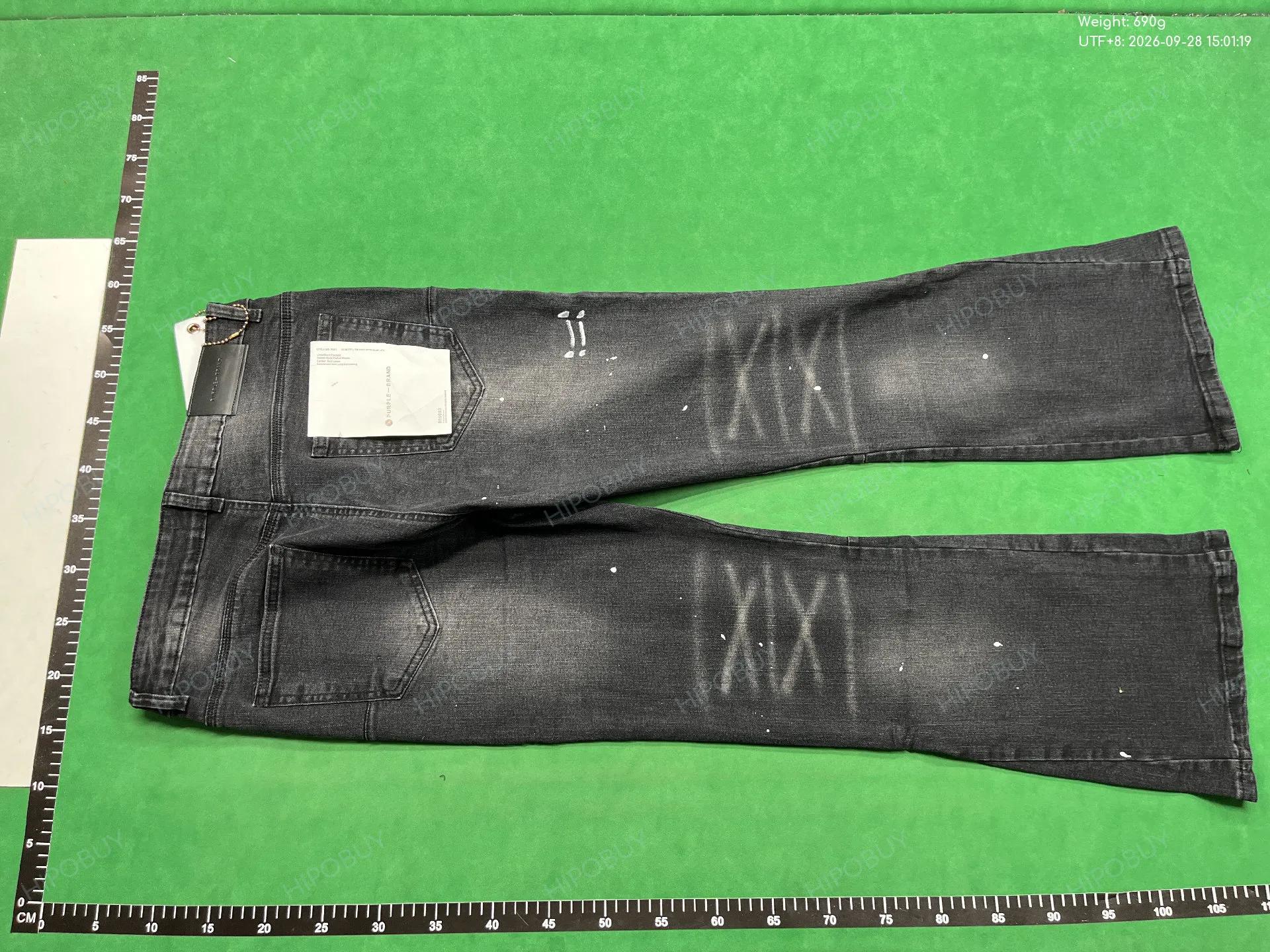 Foto QC 7 de Purple Brand P004 Jeans Flamed Flare White