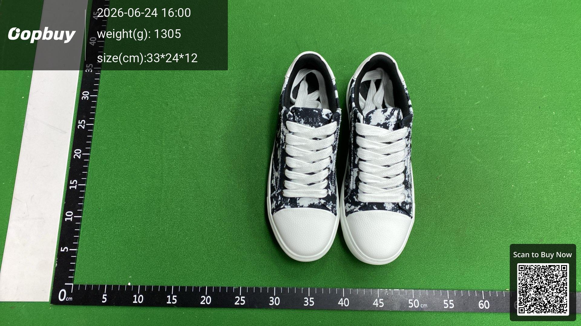 Foto QC 6 de Maison Mihara Yasuhiro Peterson OG Sole Low Black White A01FW702-BLK