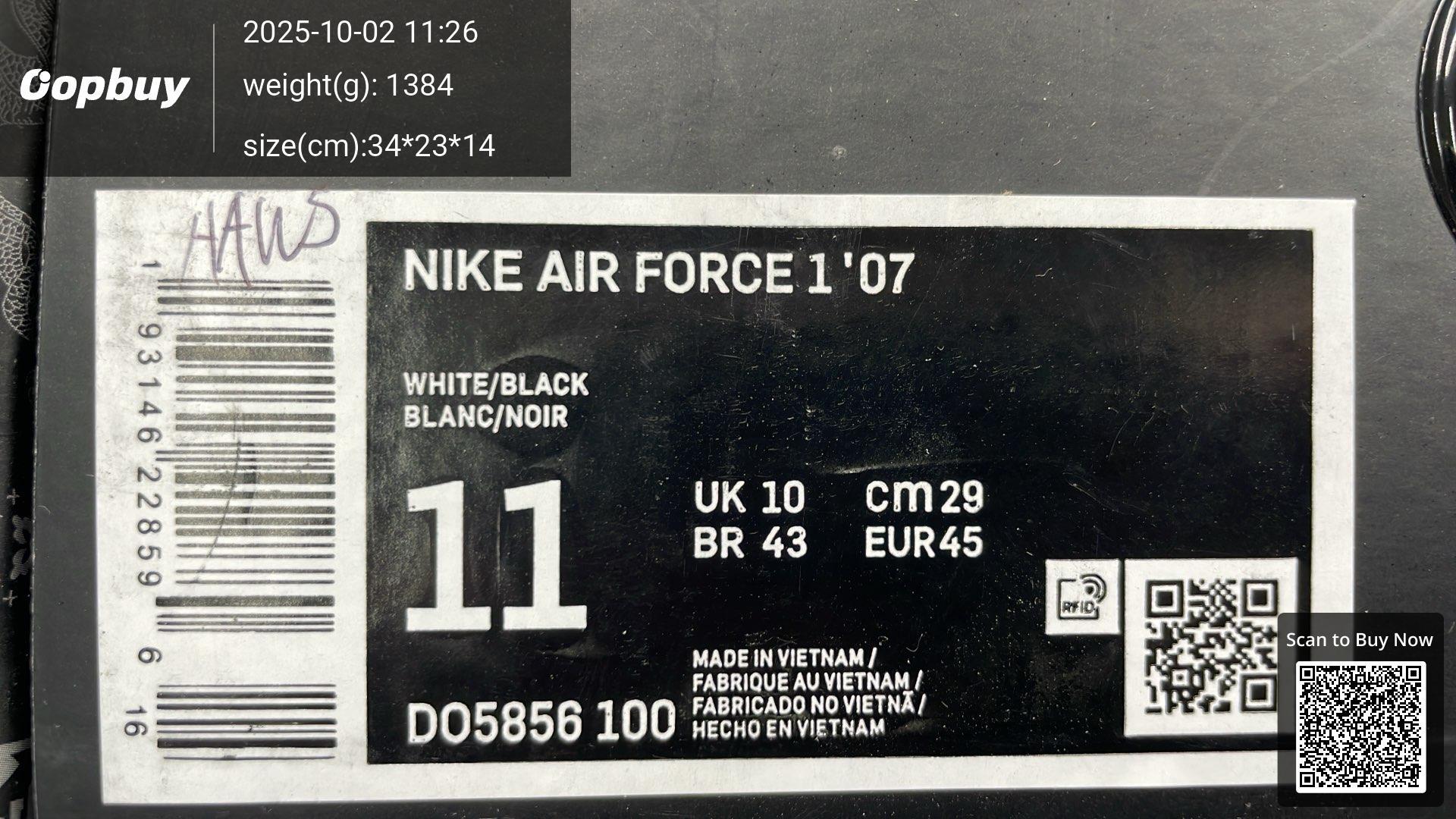 Foto QC 2 de Nike Air Force 1 Low SP Cactus Plant Flea Market White FQ7069-100