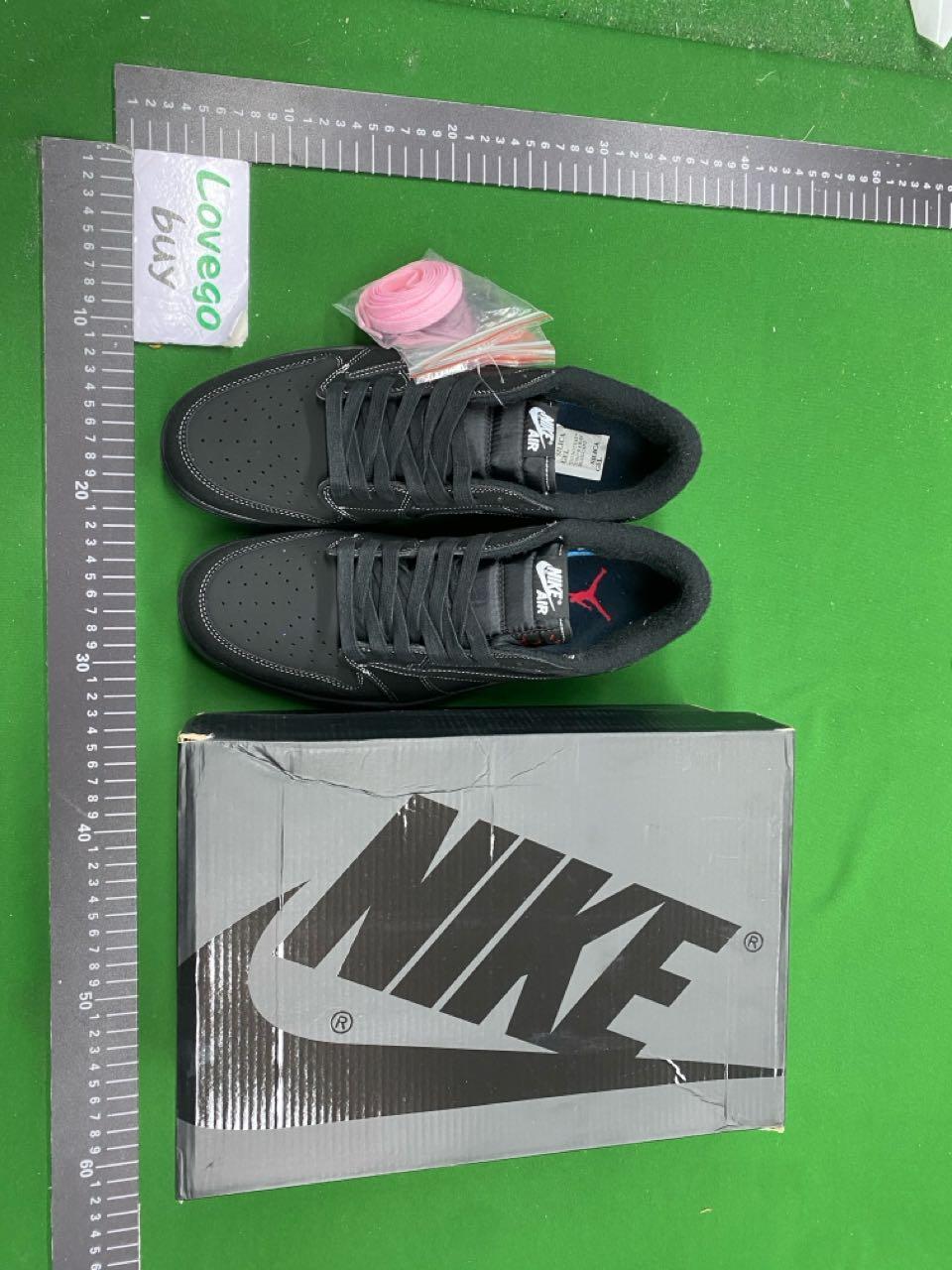 Foto QC 8 de Jordan 1 Retro Low OG SP Travis Scott Black Toe