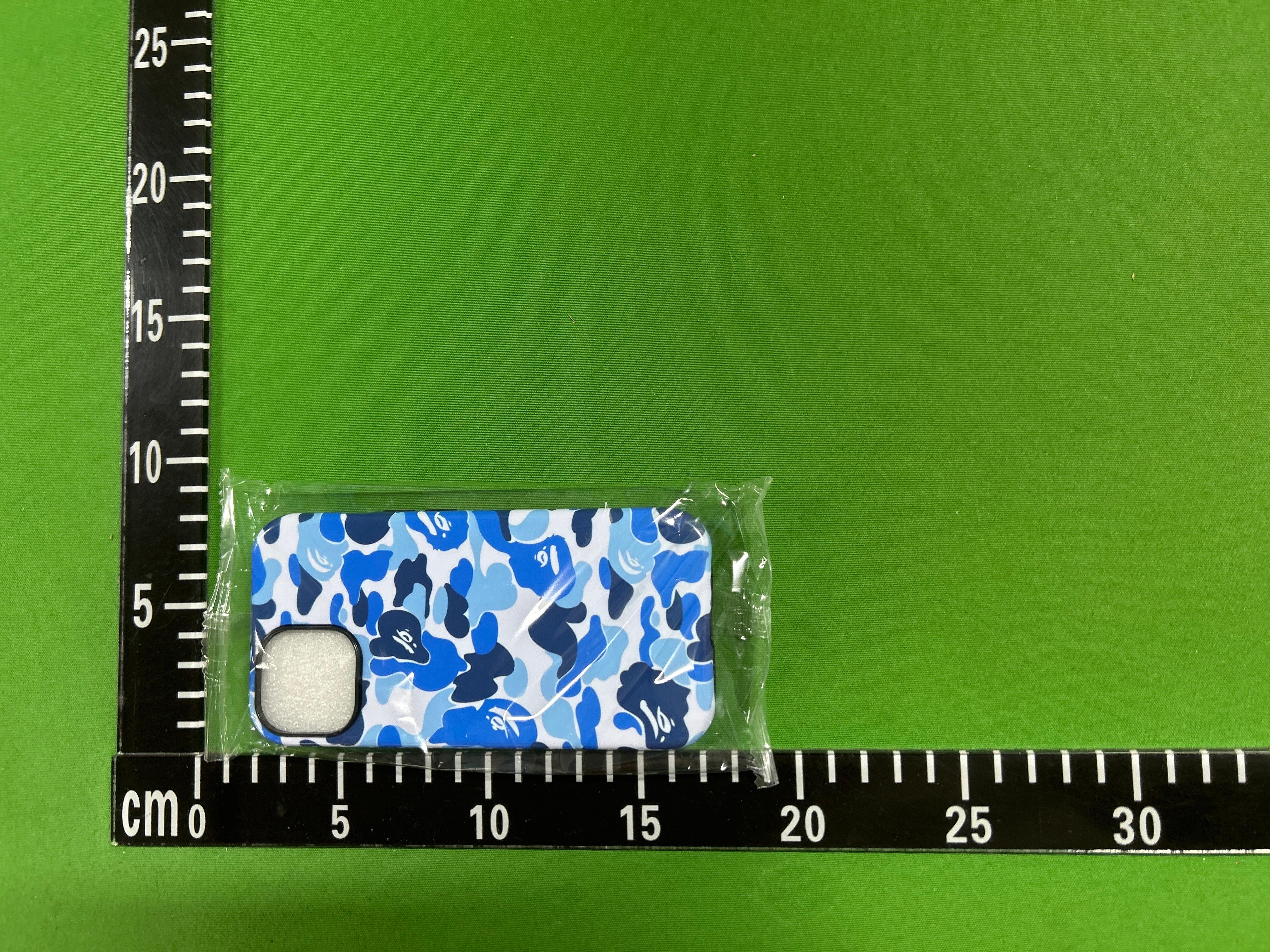 Foto QC 4 de Bape ABC Camo Case for iPhone 17 Blue
