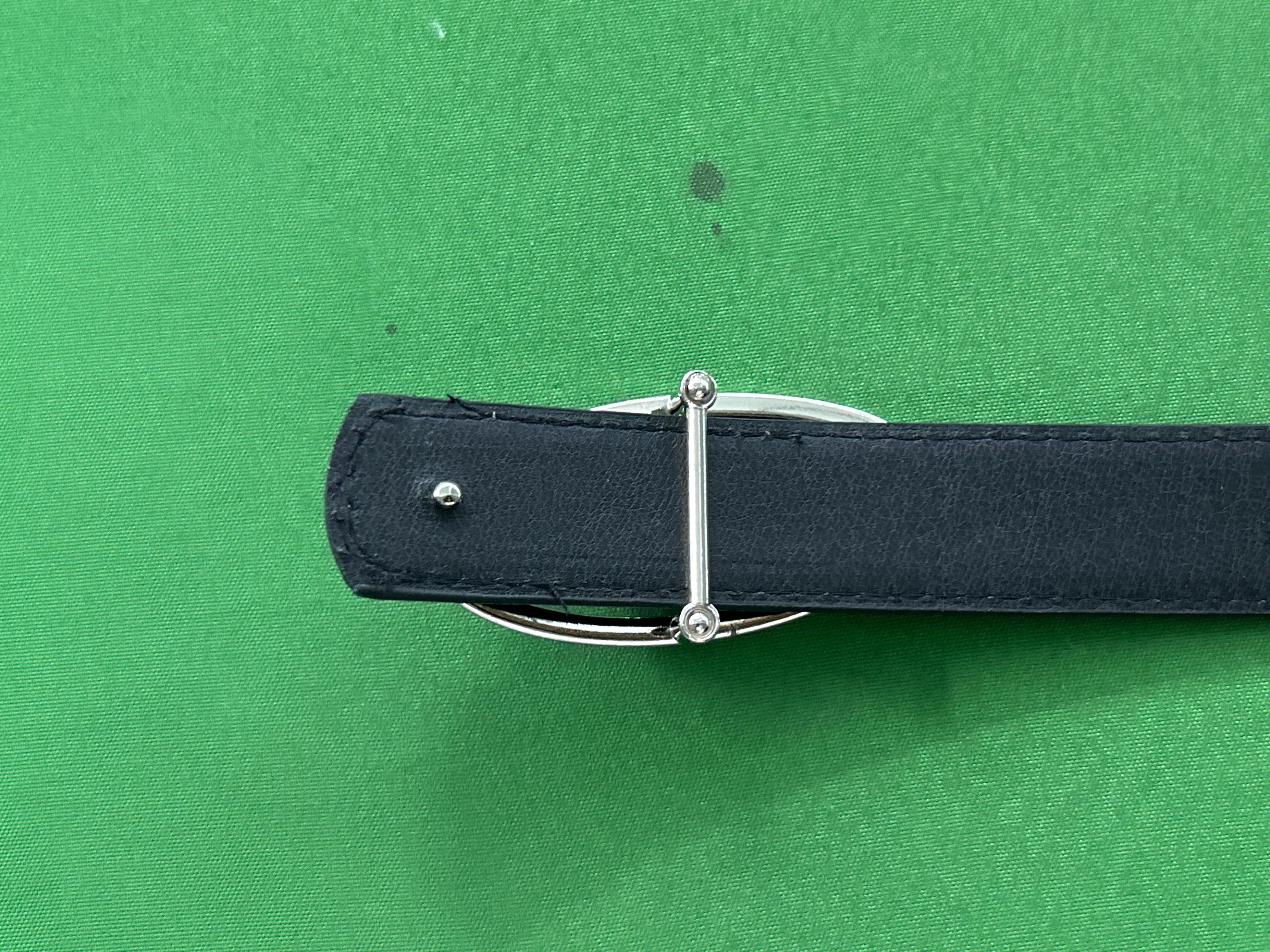 Foto QC 4 de Diesel Oval Logo Belt Black