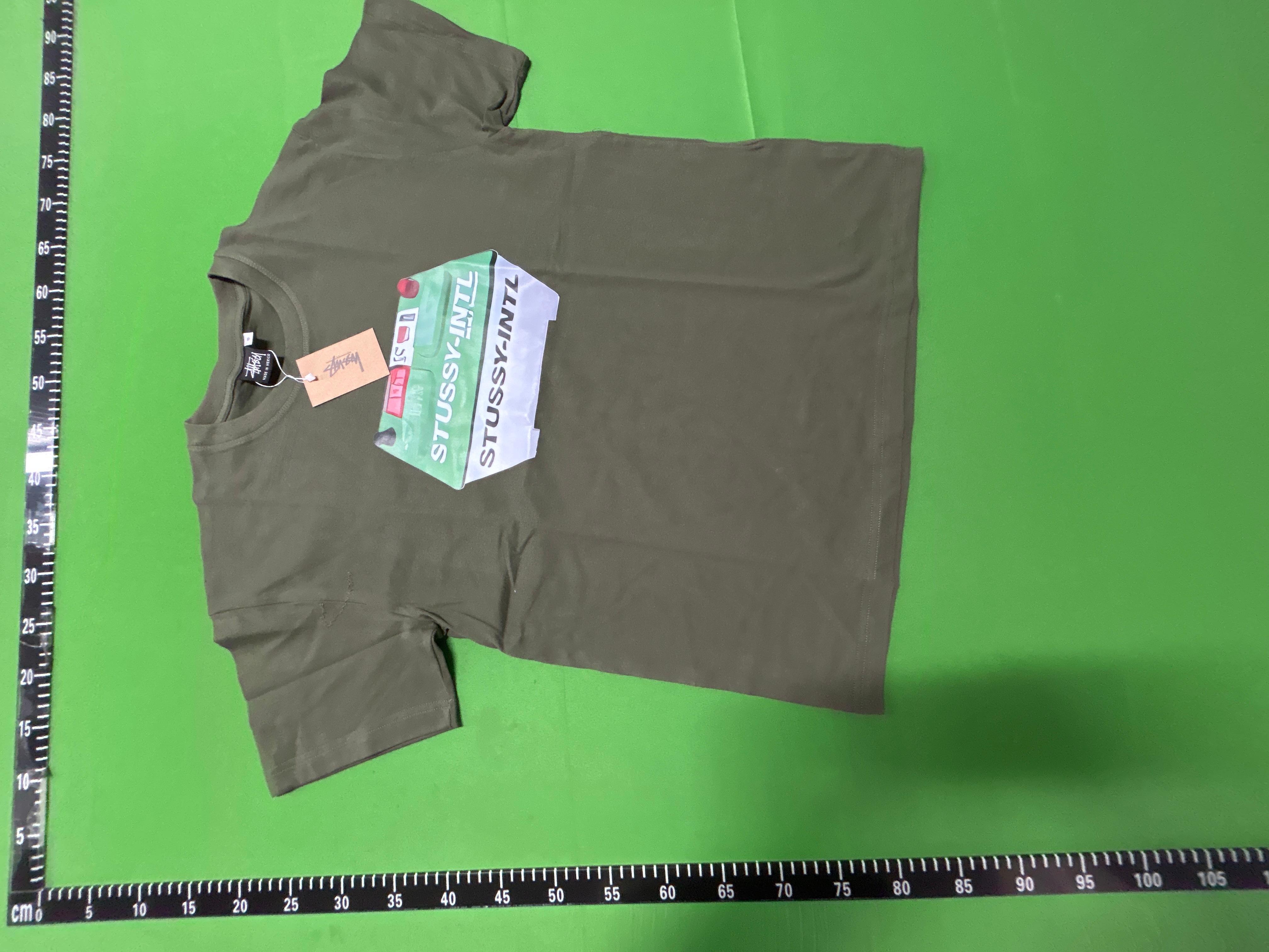 Foto QC 3 de Stussy T-shirt Built Tough Dice Light Green