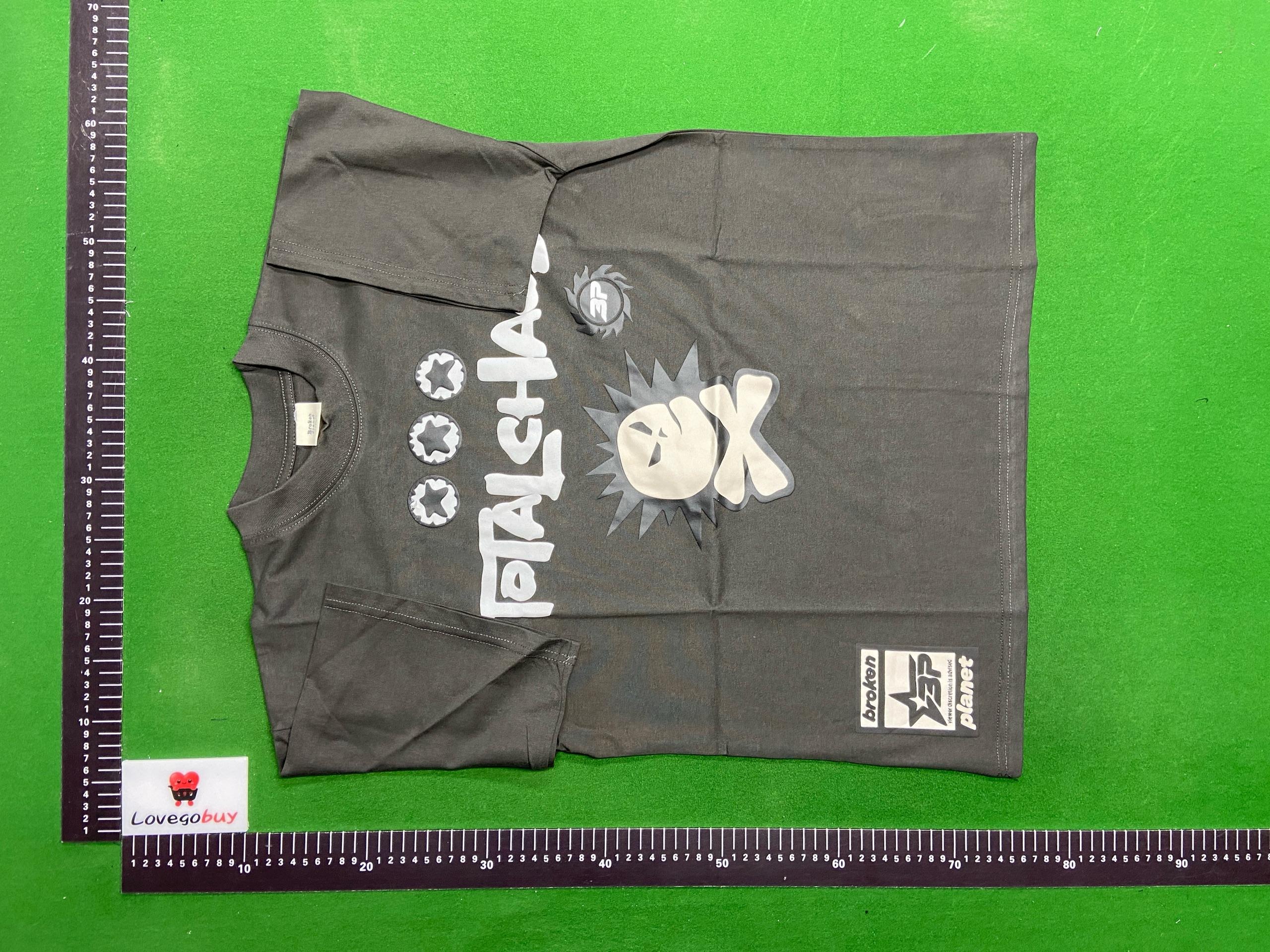 Foto QC 8 de Broken Planet Trapped in Time T-shirt Dark Blue