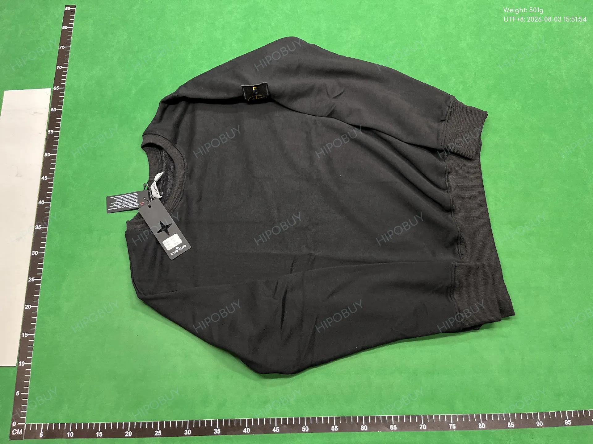 Foto QC 2 de Stone Island Sweatshirt Compass Badge Black