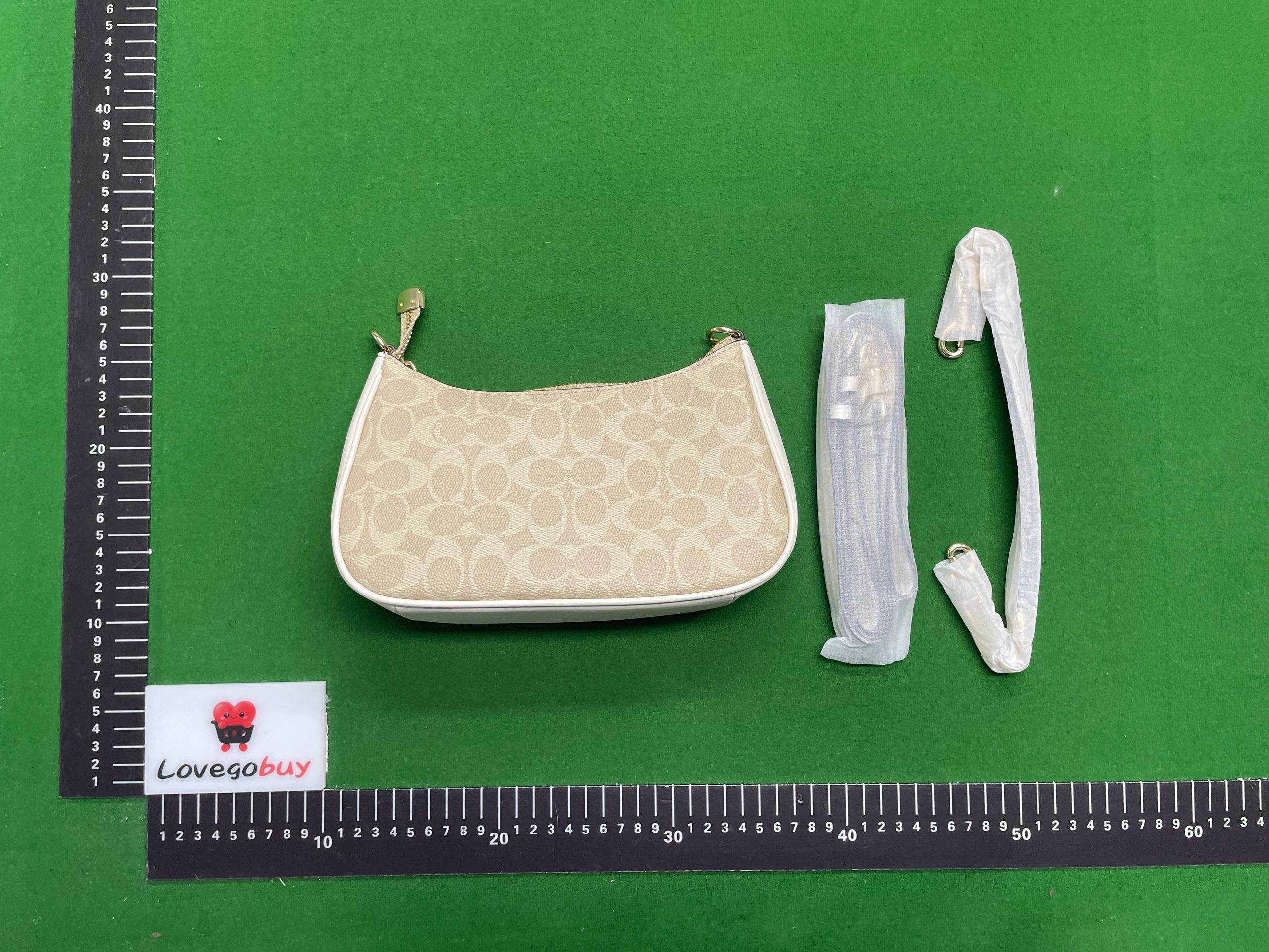 Foto QC 1 de Coach Rowan Satchel Mini Signature Canvas Brown