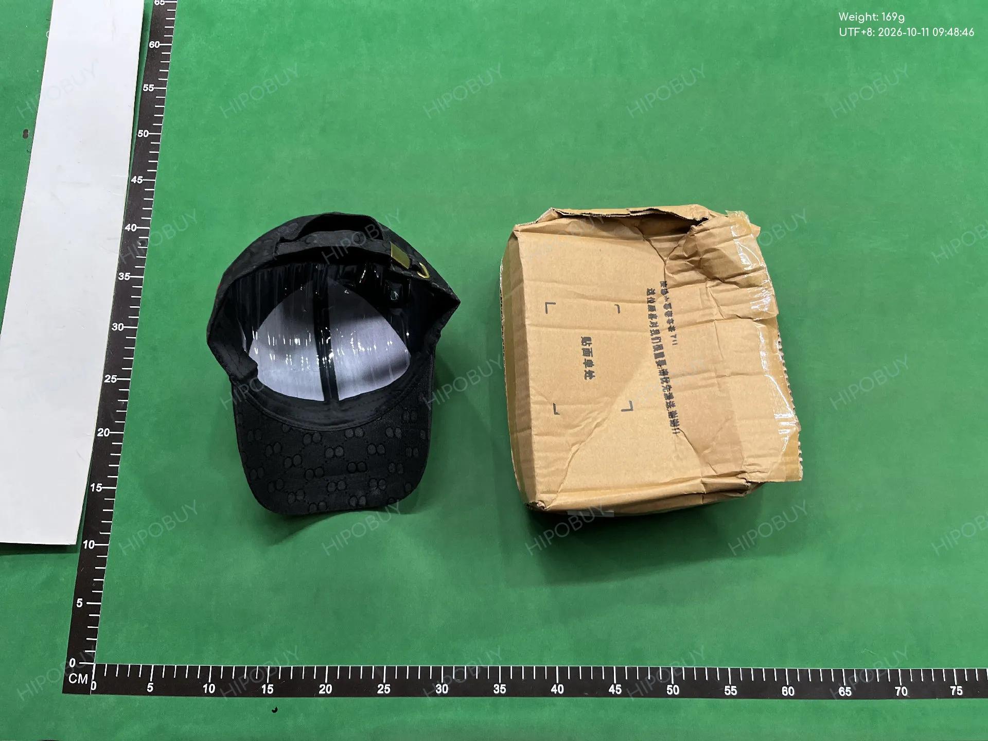 Foto QC 3 de Gucci Original GG Canvas Web Cap Grey