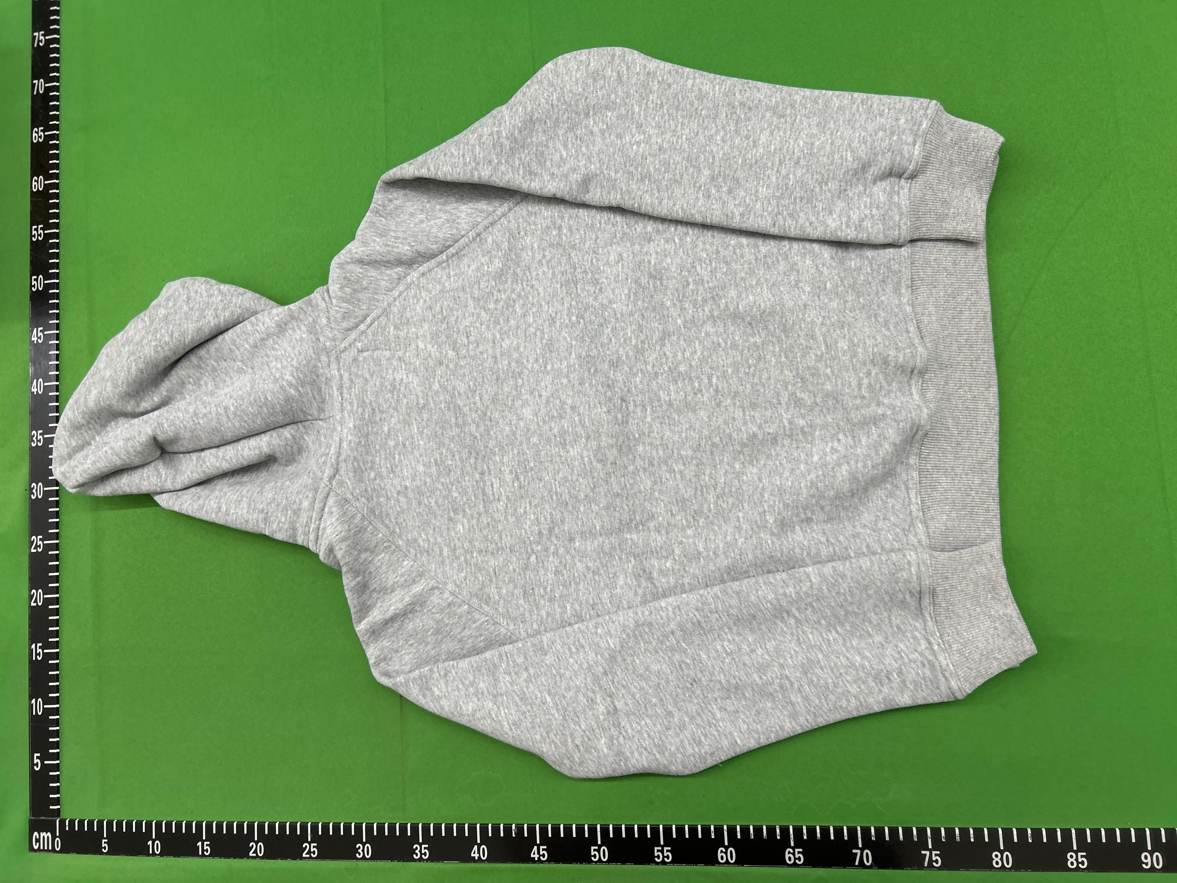 Foto QC 4 de Burberry Zip Sweater Check Lined Hood Grey