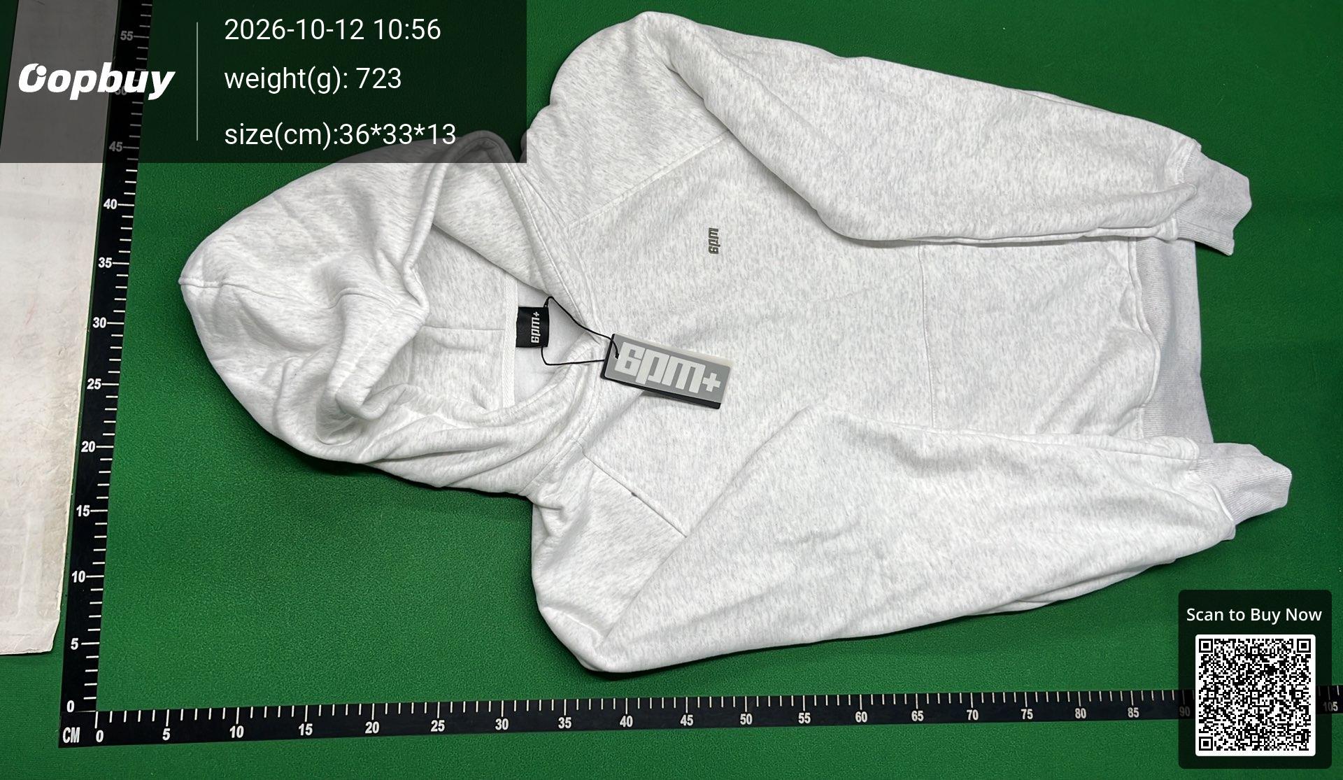 Foto QC 6 de 6PM True Religion Icons Hoodie Black