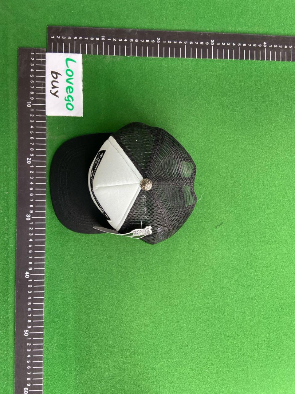 Foto QC 7 de Chrome Hearts Triple Cross Trucker Hat Black/White