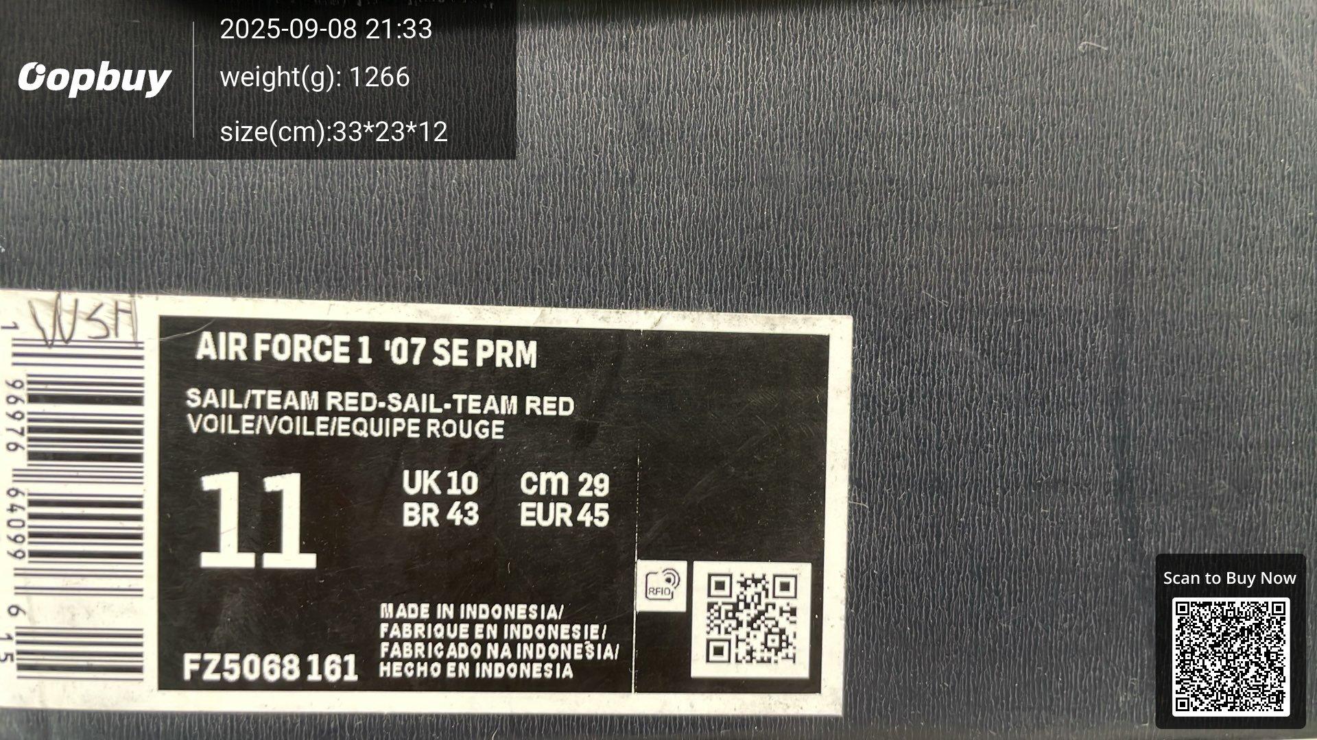 Foto QC 8 de Nike Air Force 1 Low SP Cactus Plant Flea Market White FQ7069-100