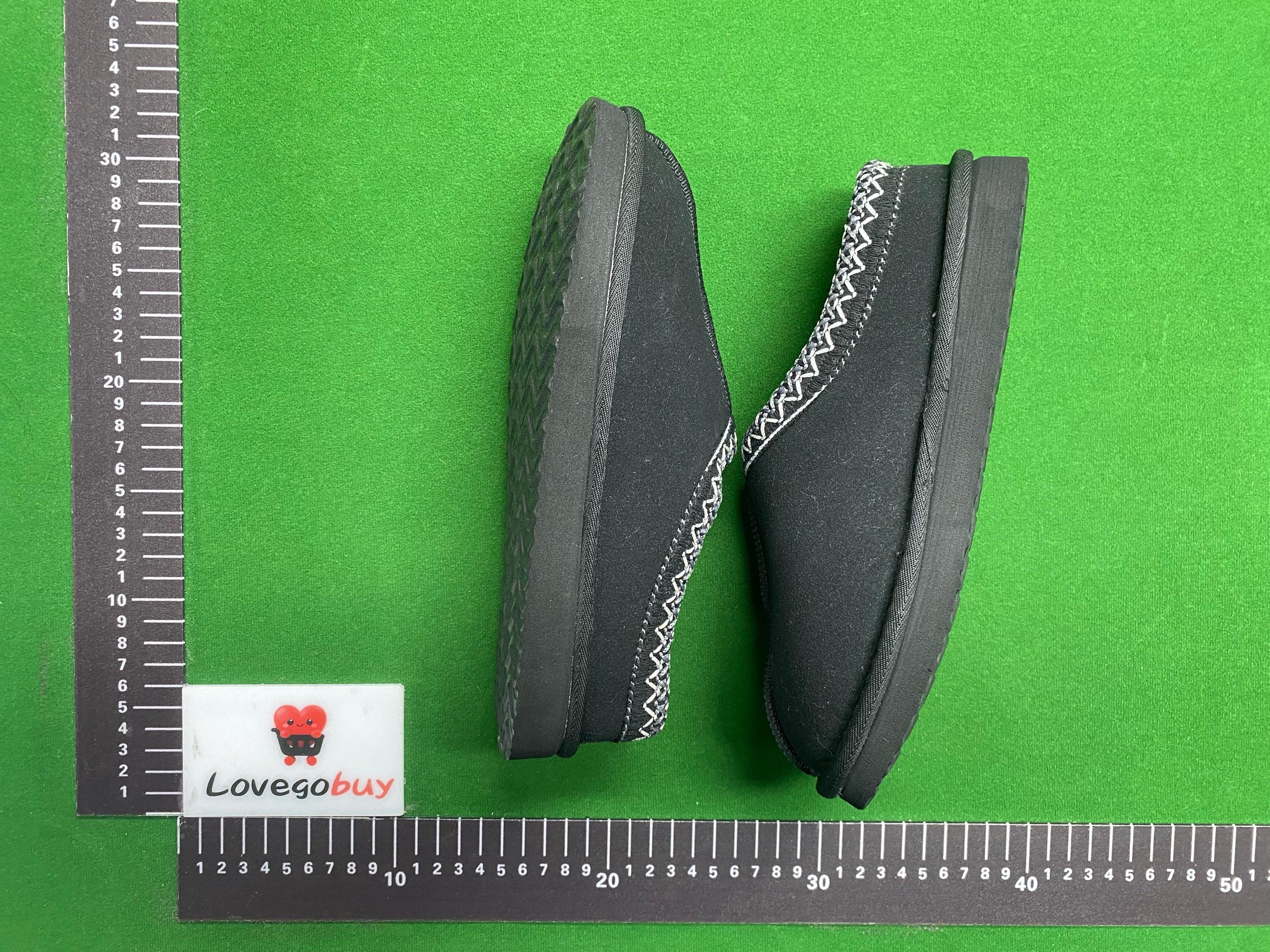 Foto QC 2 de UGG Tasman Suede Slippers Ethnic Stitching Black